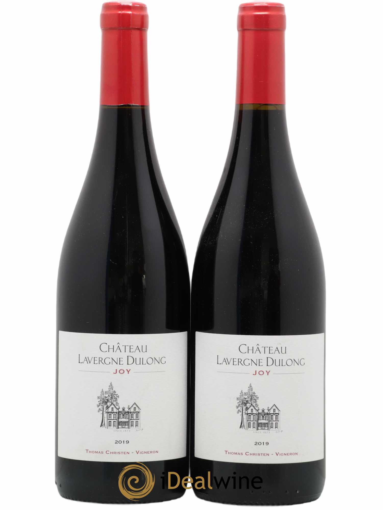 Joy Château Lavergne Dulong (sans prix de réserve) 2019 - Lot de 2 bouteilles - 0