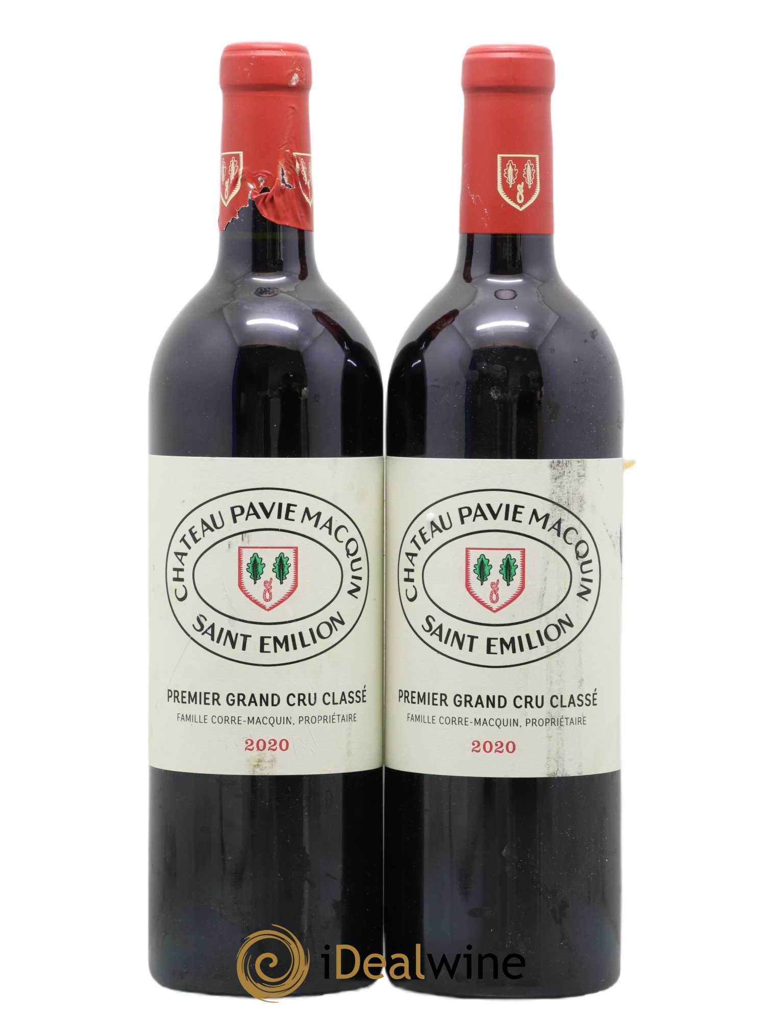 Château Pavie Macquin 1er Grand Cru Classé B 2020 - Lot de 2 bouteilles - 0