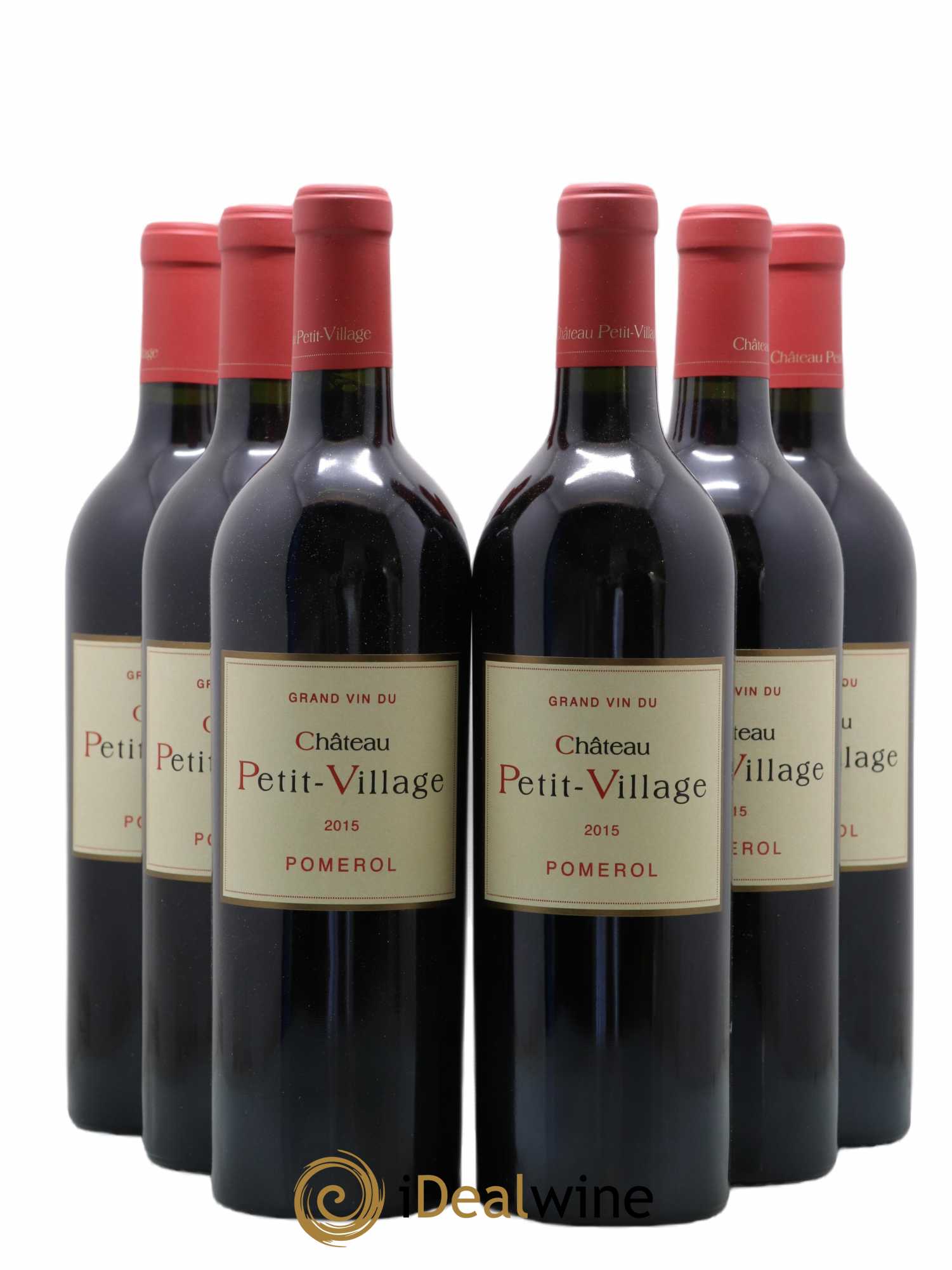 Château Petit Village 2015 - Lot de 6 bouteilles - 0