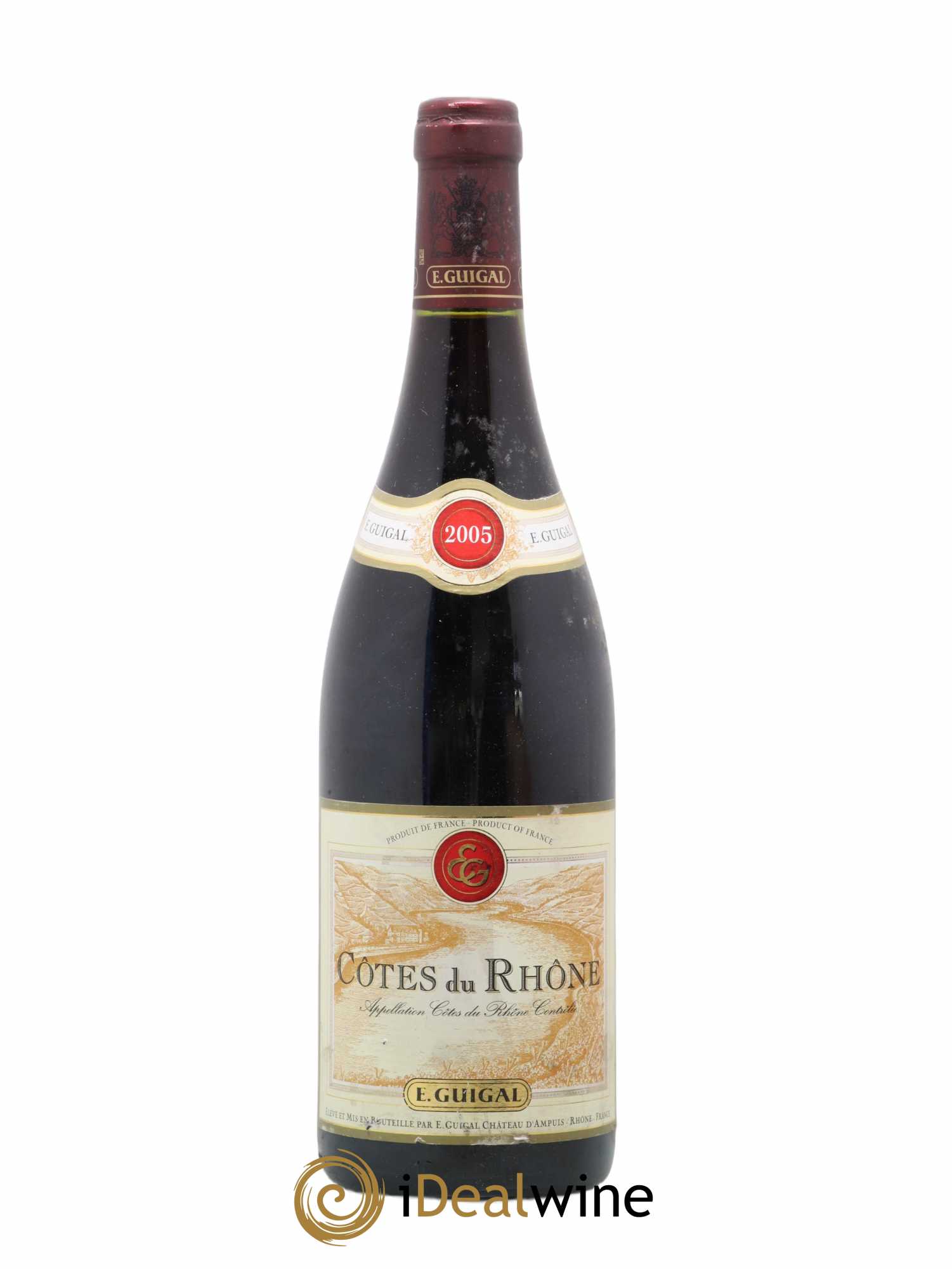 Côtes-du-Rhône Guigal 2005 - Lot de 1 bouteille - 0