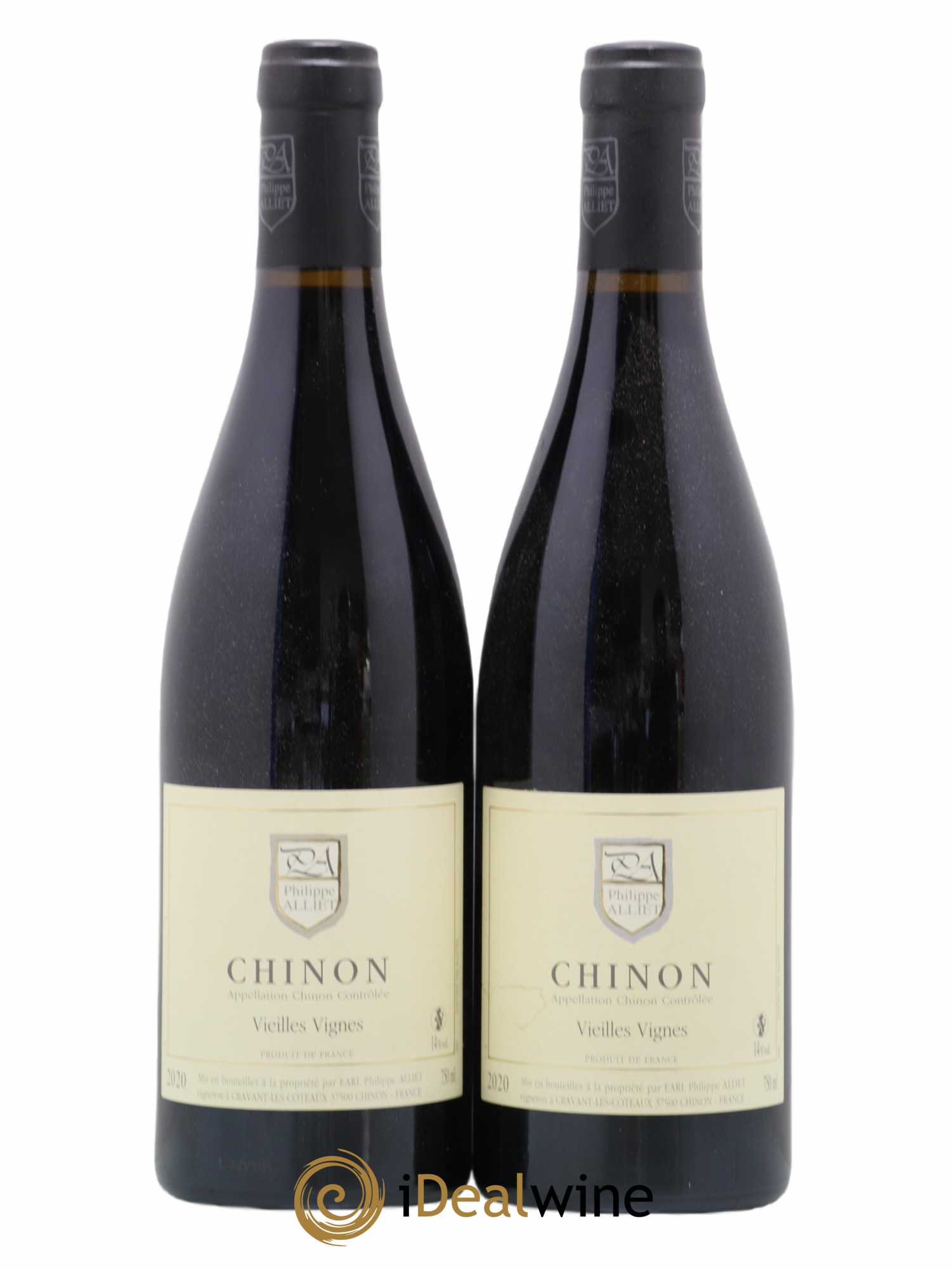 Chinon Vieilles Vignes Philippe Alliet 2020 - Lot de 2 bouteilles - 0