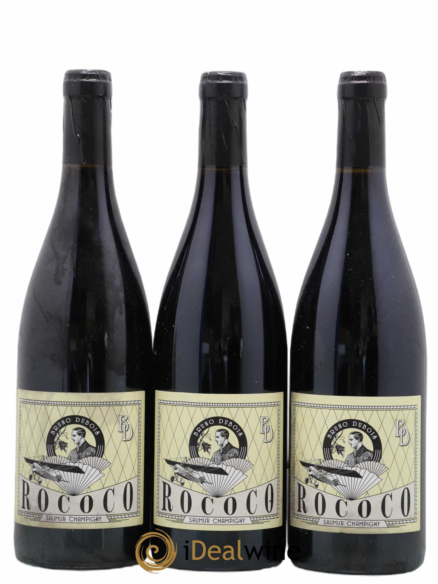 Saumur-Champigny Rococo Bruno Dubois (sans prix de réserve) 2018 - Lot de 3 bouteilles - 0