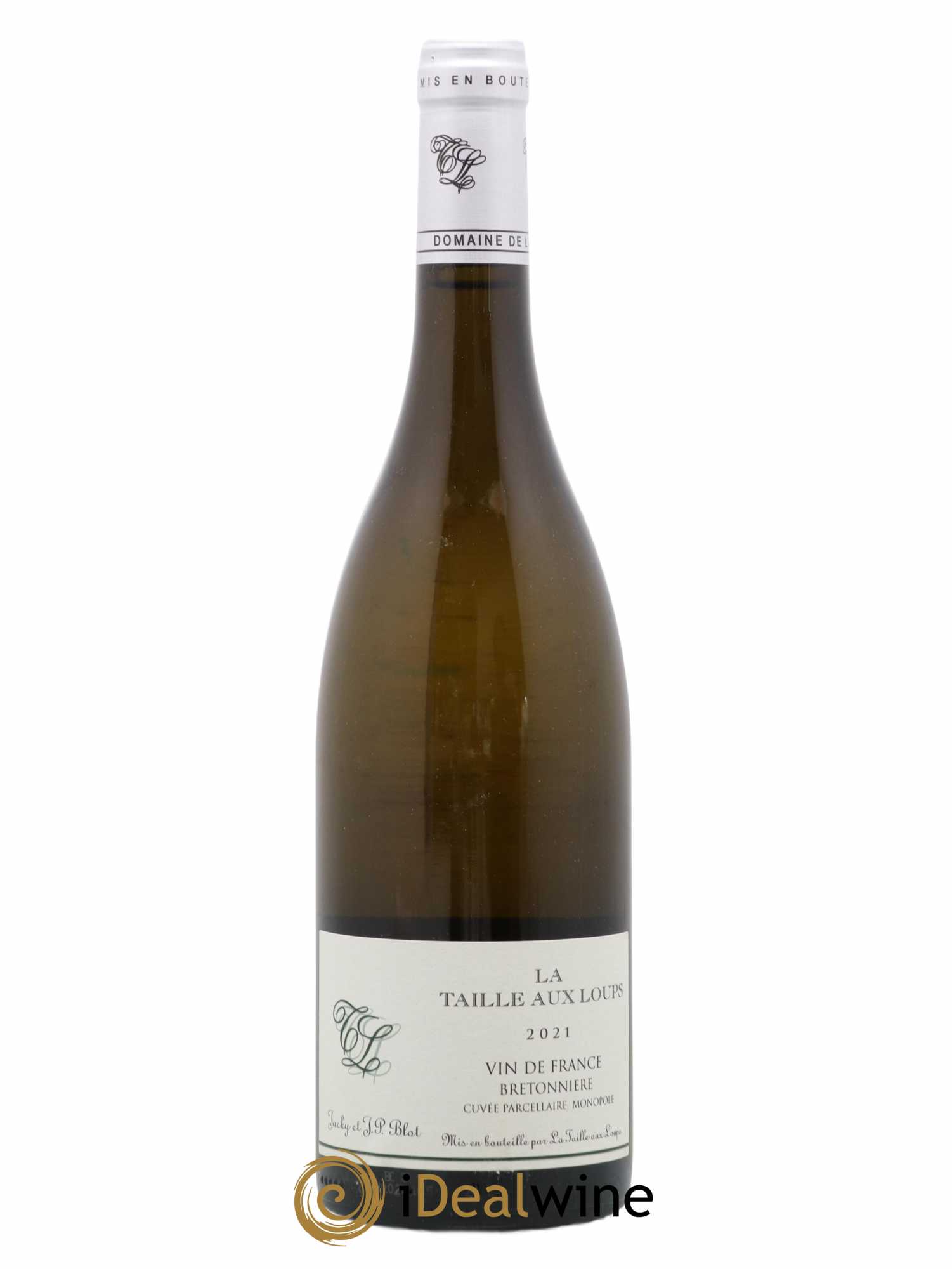 Vin de France Bretonnière La Taille aux Loups - Jacky Blot 2021 - Lot de 1 bouteille - 0