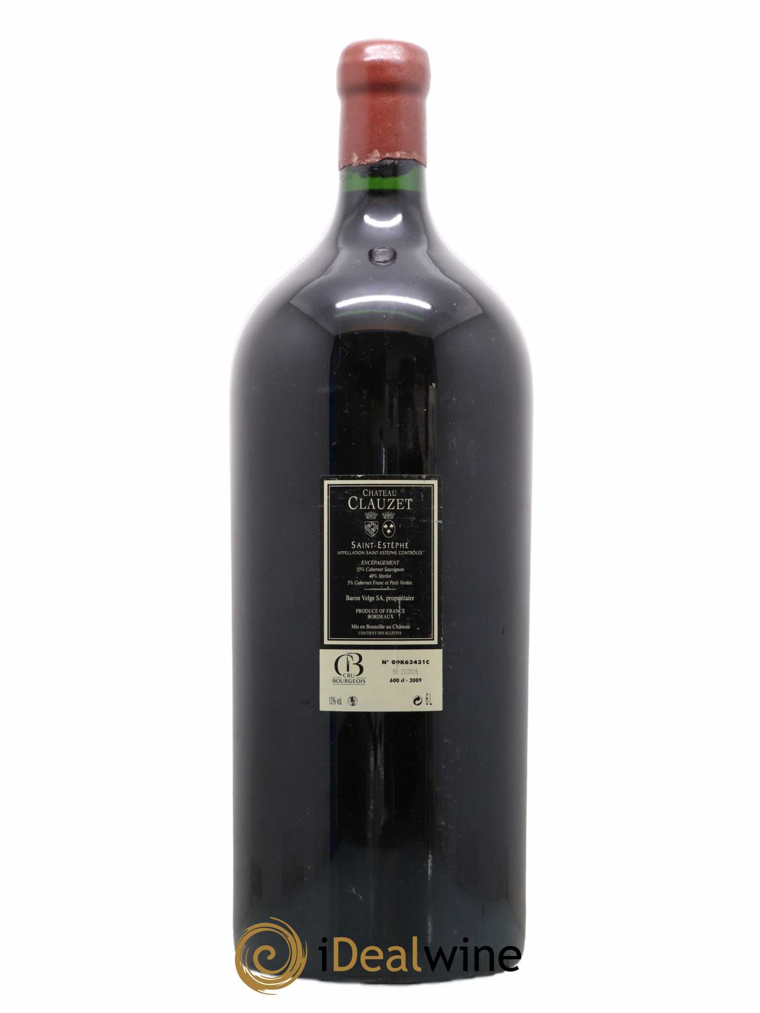 Château Clauzet 2009 - Lot of 1 imperiale - 1