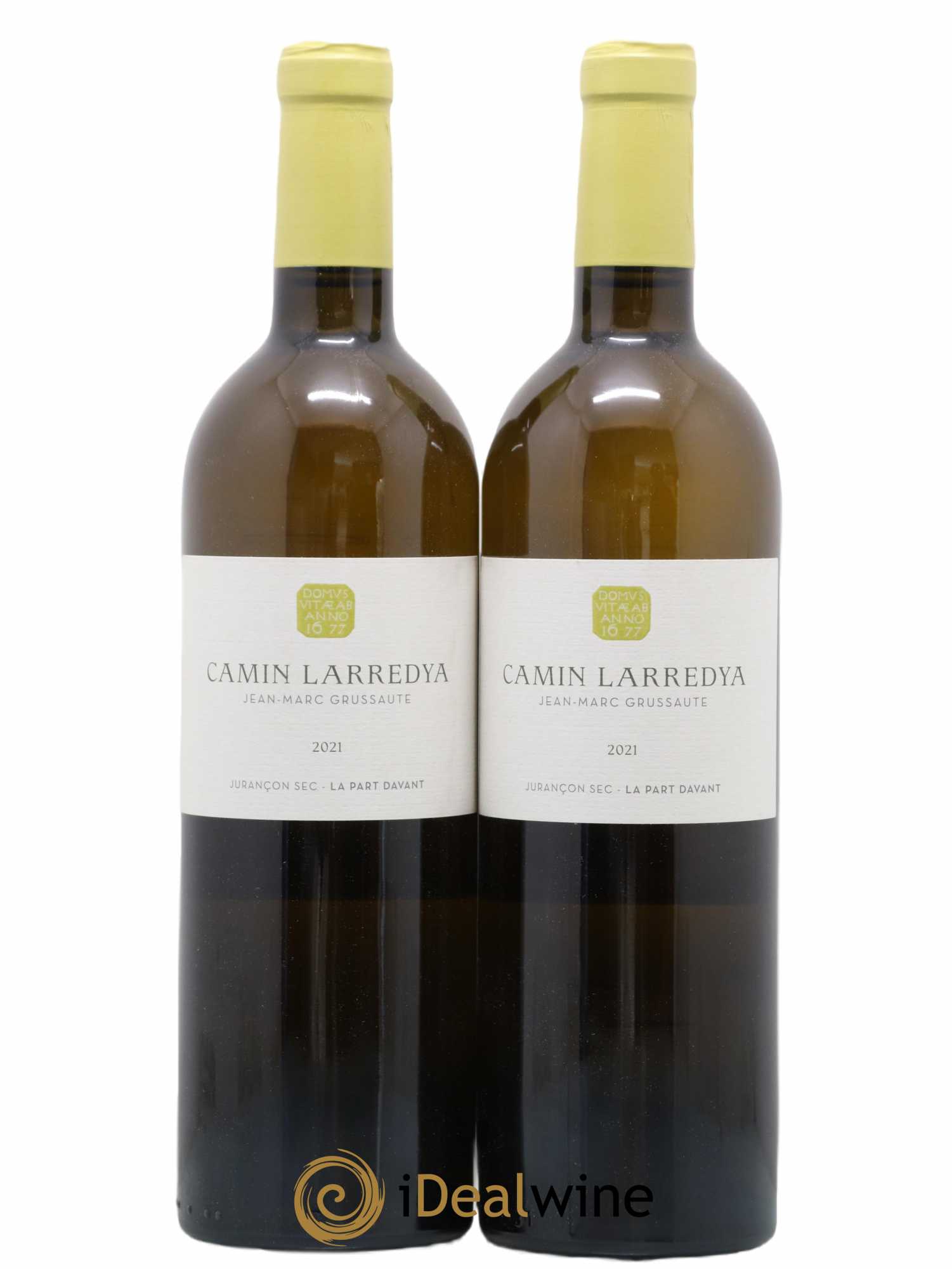 Jurançon Sec La Part Davant Camin Larredya (sans prix de réserve) 2021 - Lot de 2 bouteilles - 0