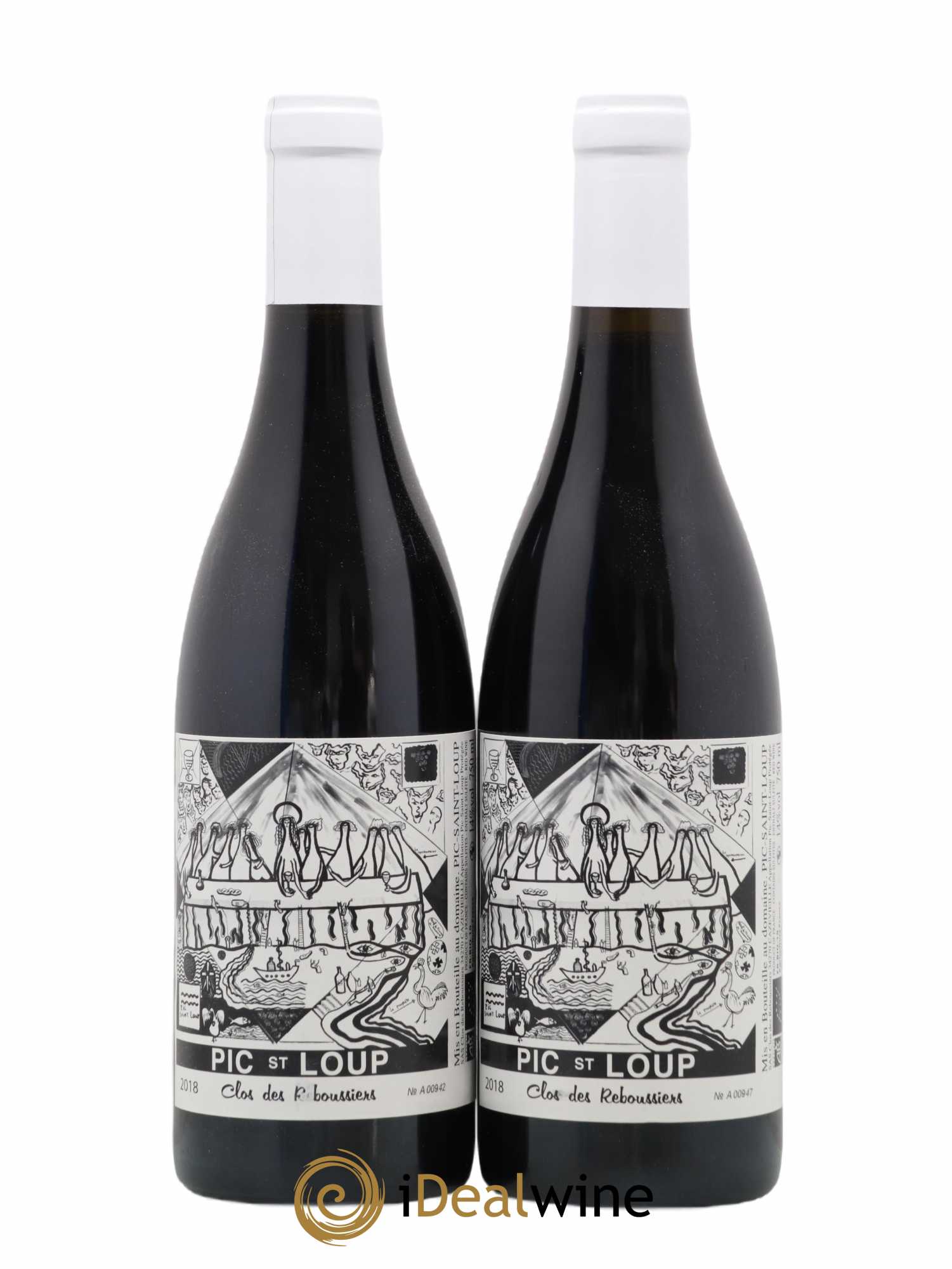 Pic Saint-Loup Clos des Reboussiers 2018 - Lot de 2 bouteilles - 0