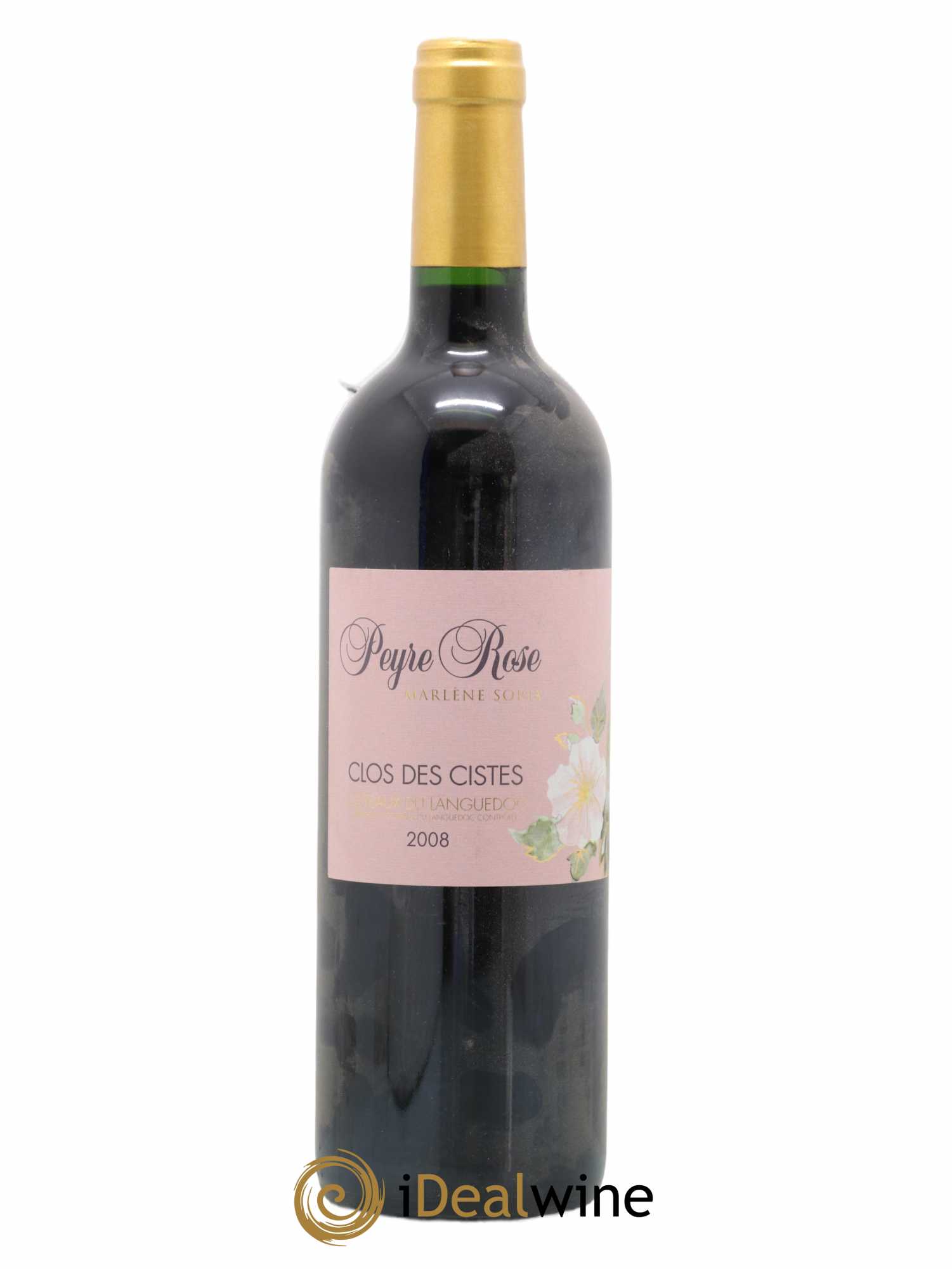 Vin de France (anciennement Coteaux du Languedoc) Domaine Peyre Rose Les Cistes Marlène Soria 2008 - Lot de 1 bouteille - 0