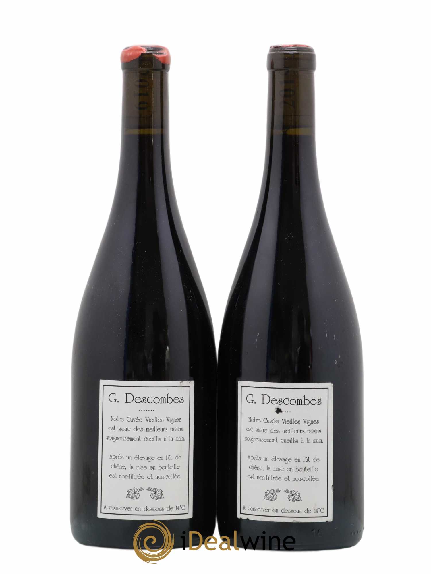 Morgon Vieilles vignes Georges Descombes (Domaine) 2019 - Lot de 2 bouteilles - 1