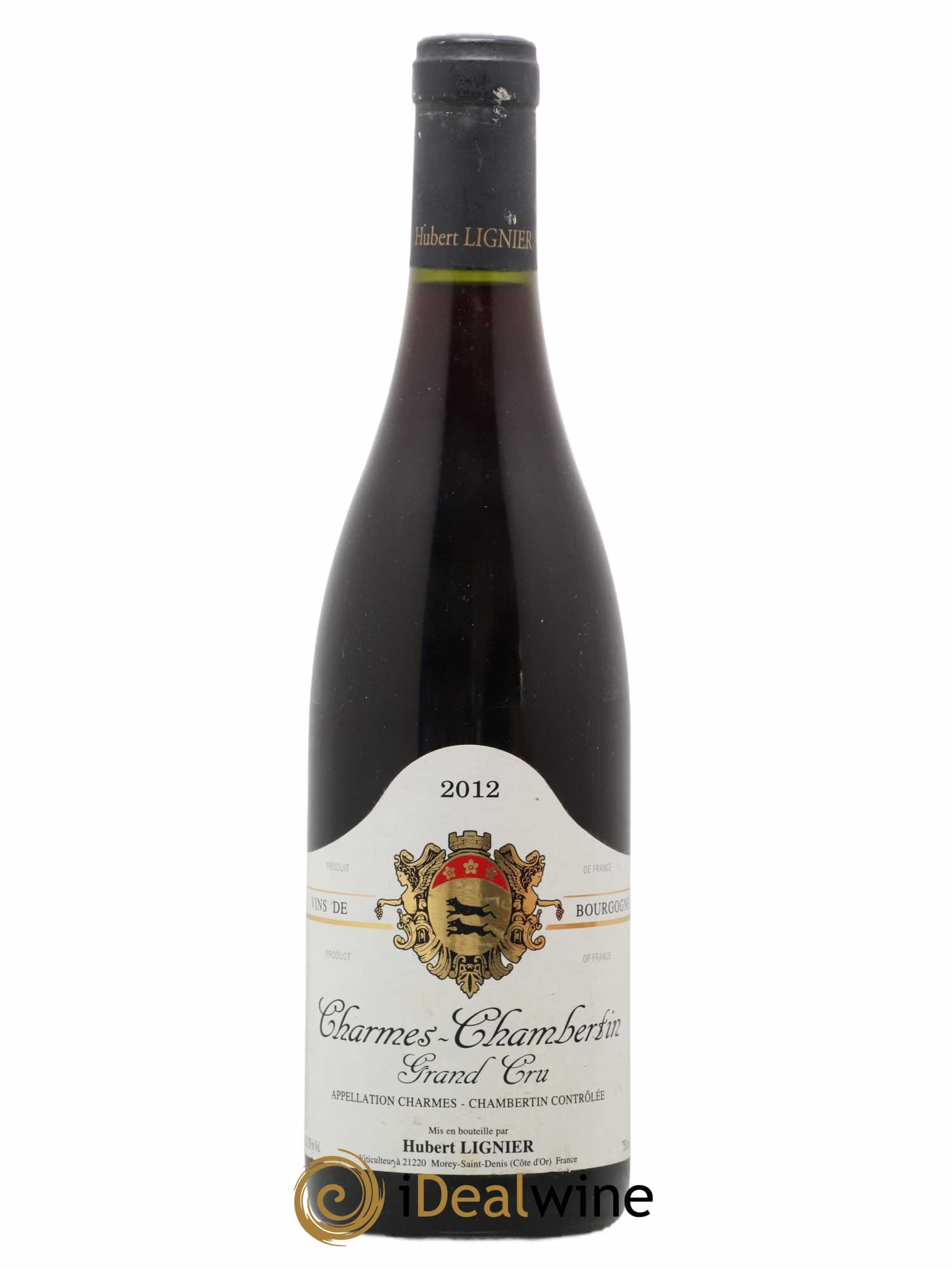Charmes-Chambertin Grand Cru Hubert Lignier (Domaine) 2012 - Lot of 1 bottle - 0