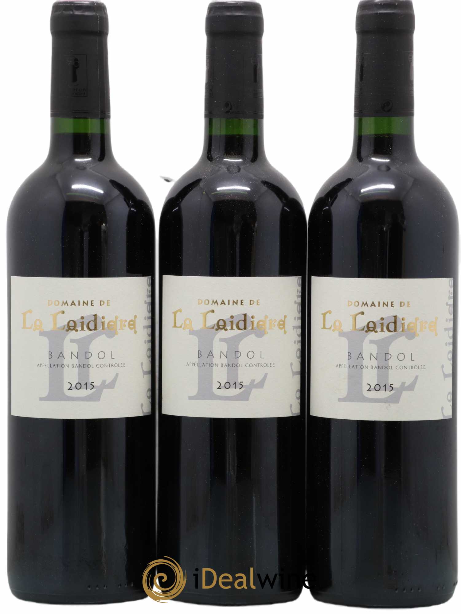 Bandol La Laidière (sans prix de réserve) 2015 - Lot de 3 bouteilles - 0