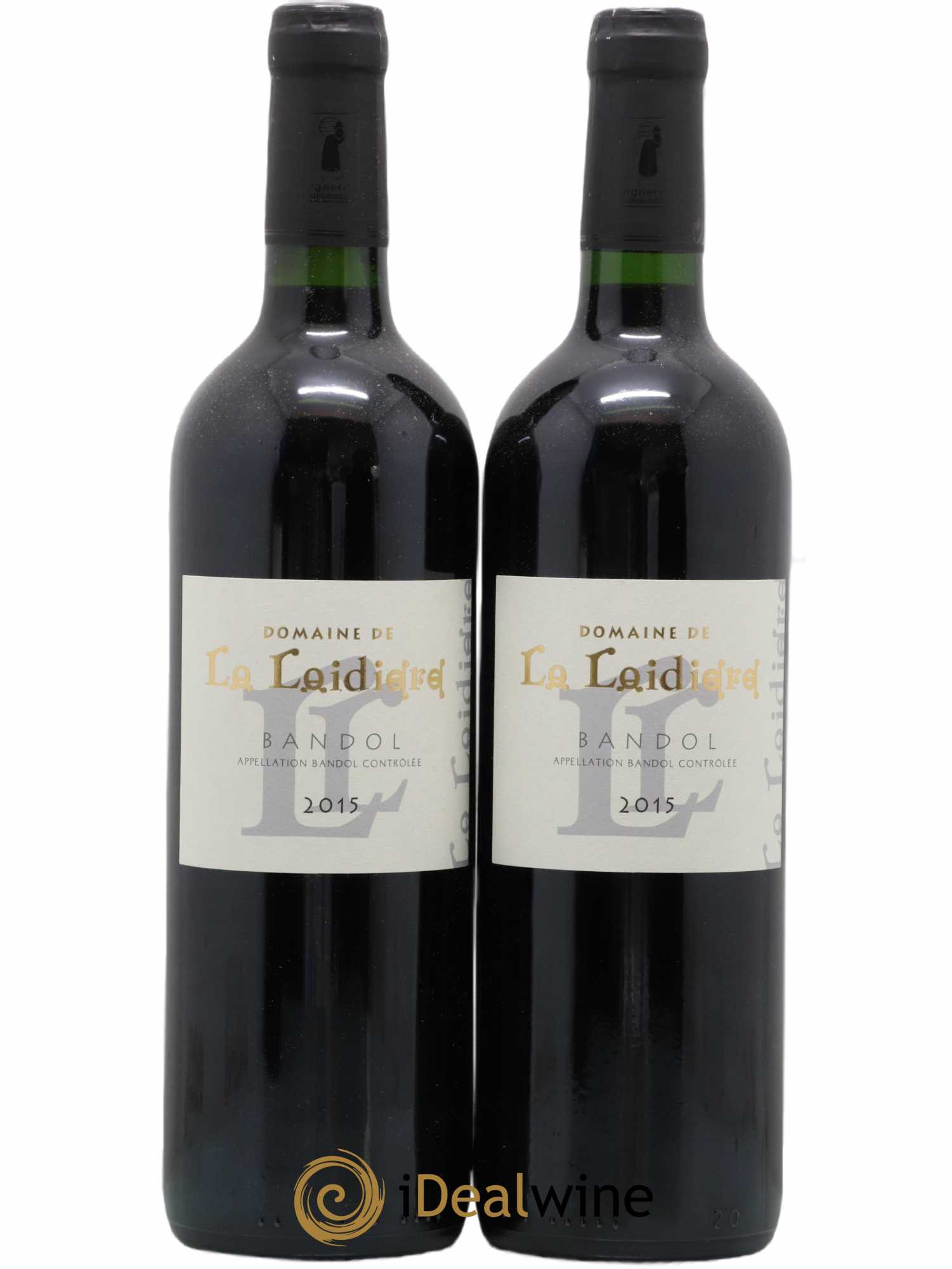 Bandol La Laidière (sans prix de réserve) 2015 - Lot de 2 bouteilles - 0