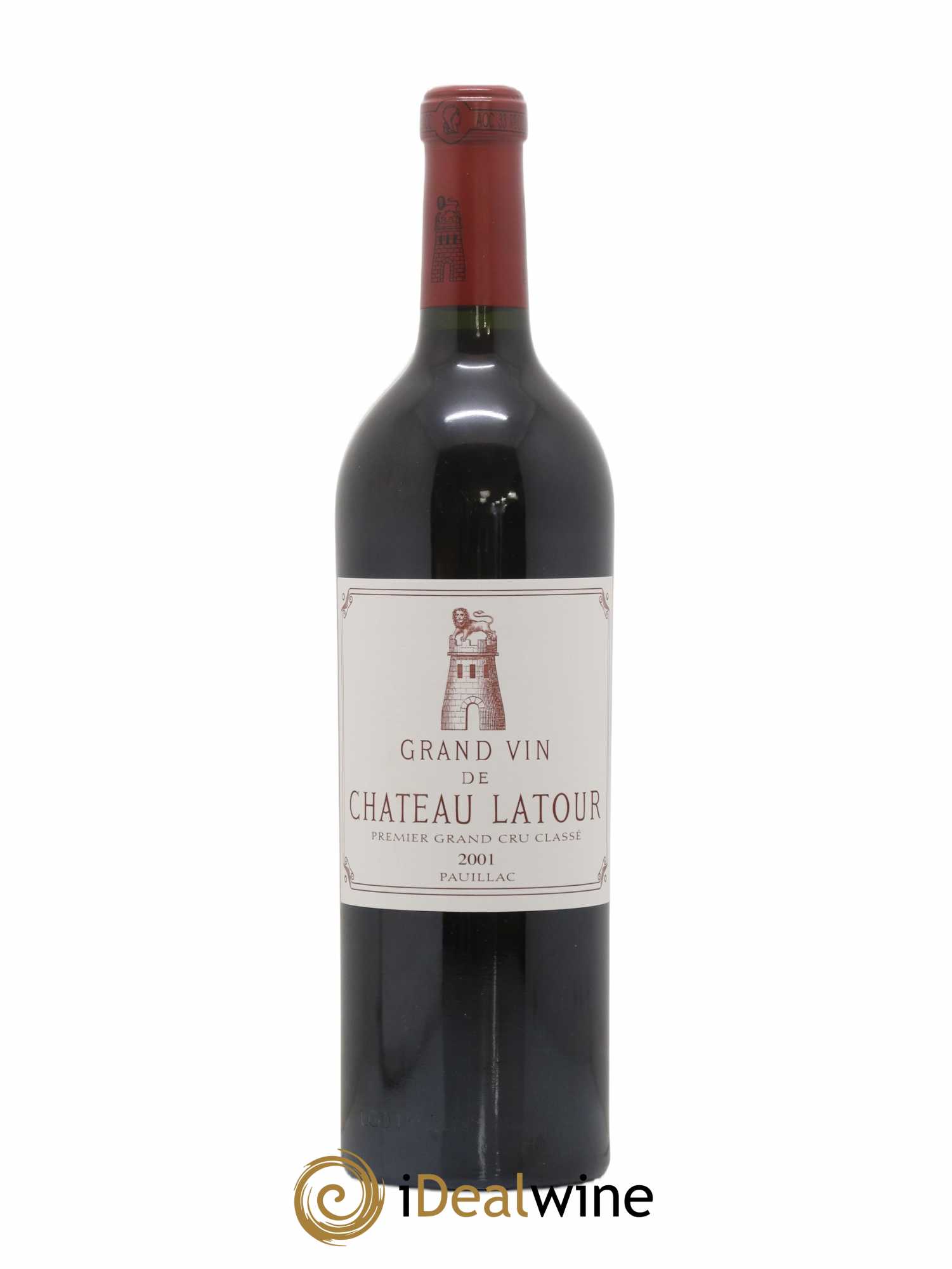 Château Latour 1er Grand Cru Classé 2001 - Lot de 1 bouteille - 0