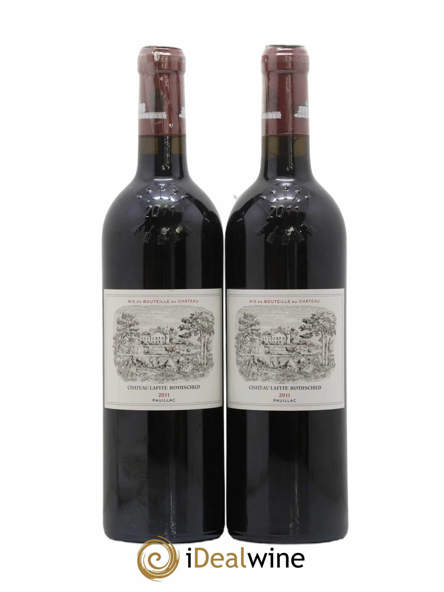 Château Lafite Rothschild 1er Grand Cru Classé 2011 - Lot de 2 bouteilles - 0