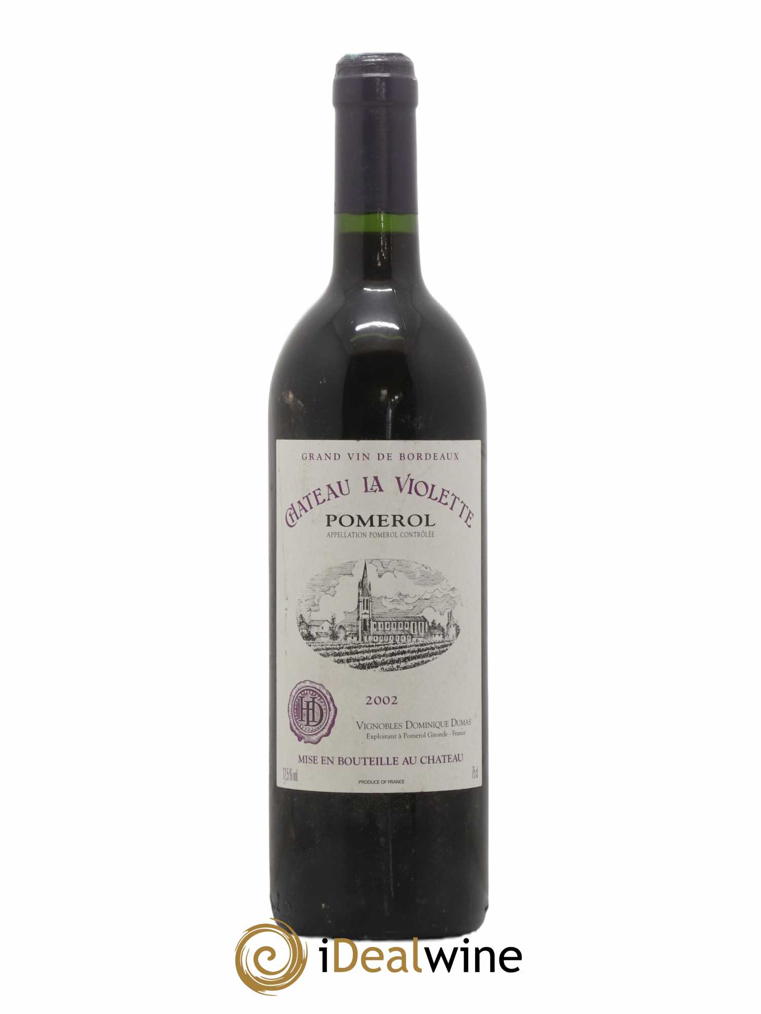 Château la Violette 2002 - Lot de 1 bouteille - 0
