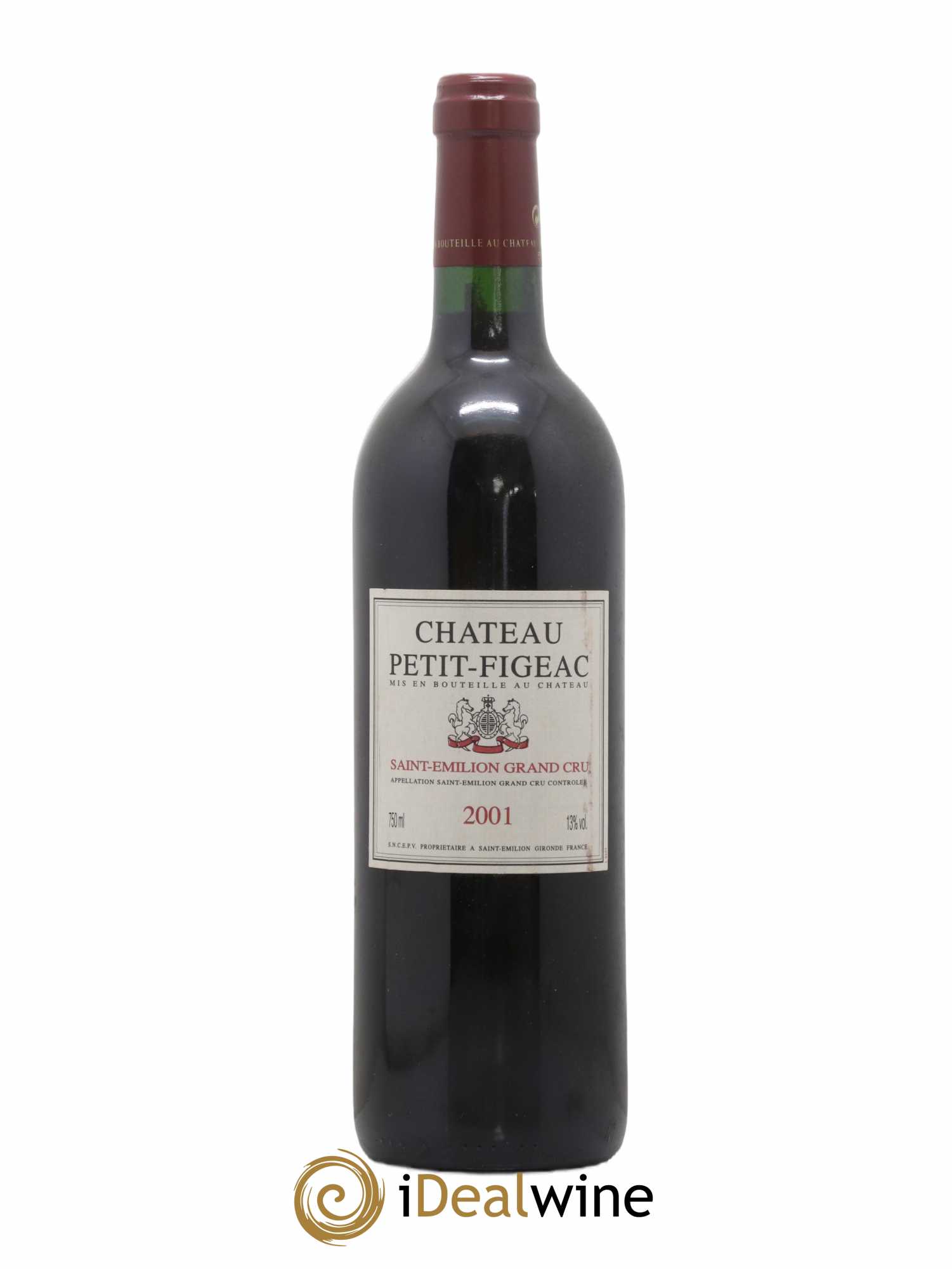 Petit Figeac 2001 - Lot de 1 bouteille - 0