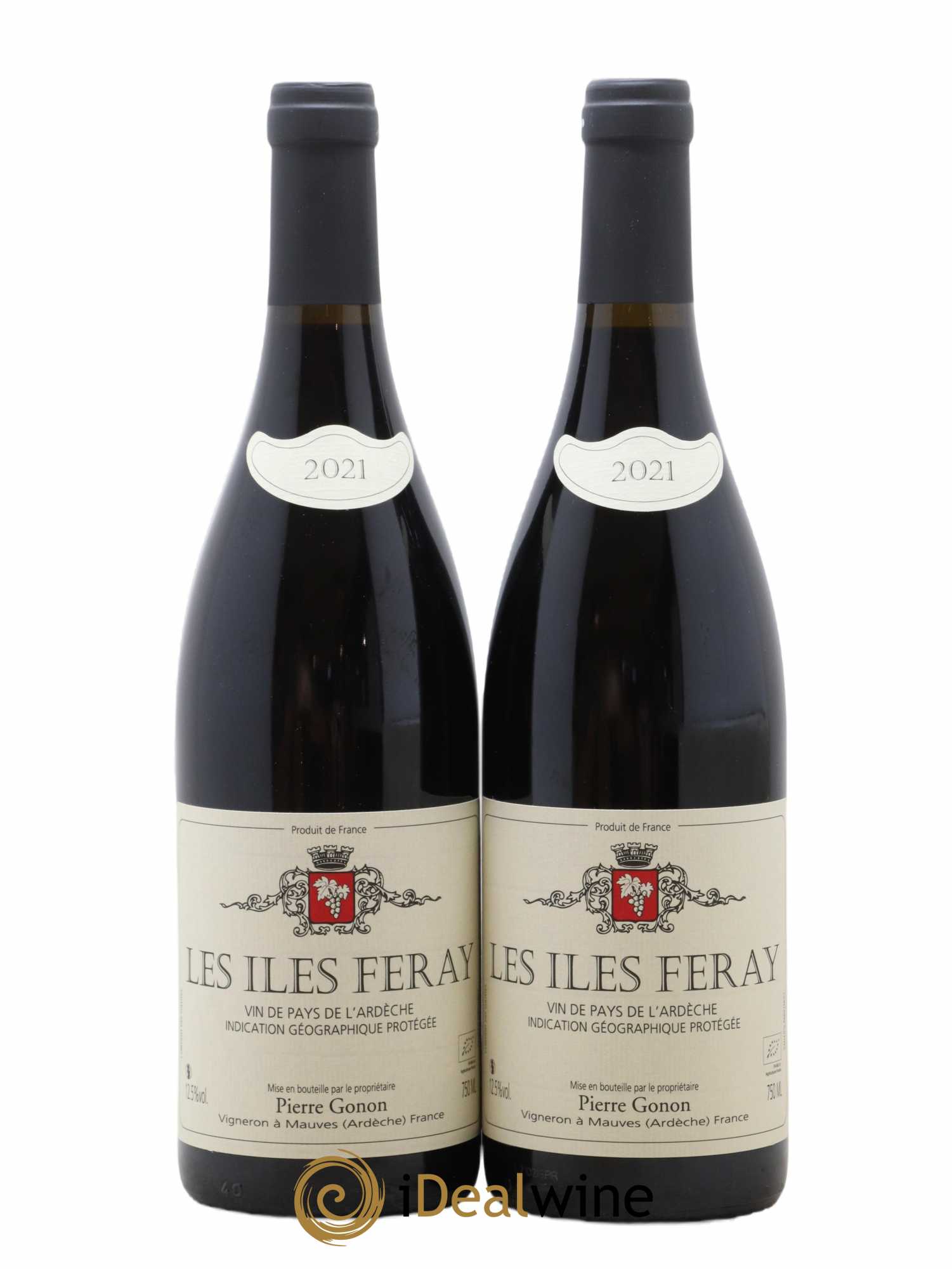 Ardèche Les Iles Feray Gonon (Domaine) 2021 - Lot de 2 bouteilles - 0