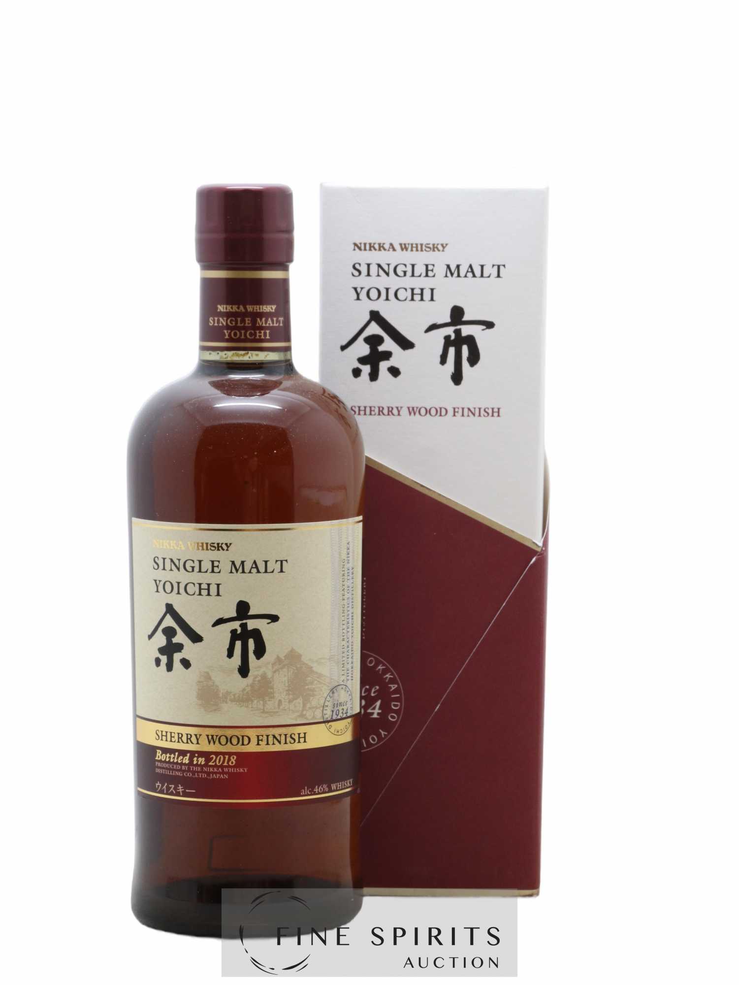 Yoichi Of. Sherry Wood Finish 2018 Release Nikka Whisky - Lot de 1 bouteille - 0