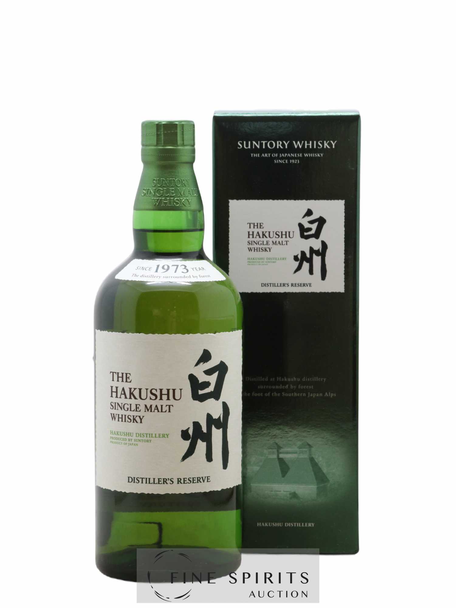 Hakushu Of. Distiller's Reserve - Lot de 1 bouteille - 0