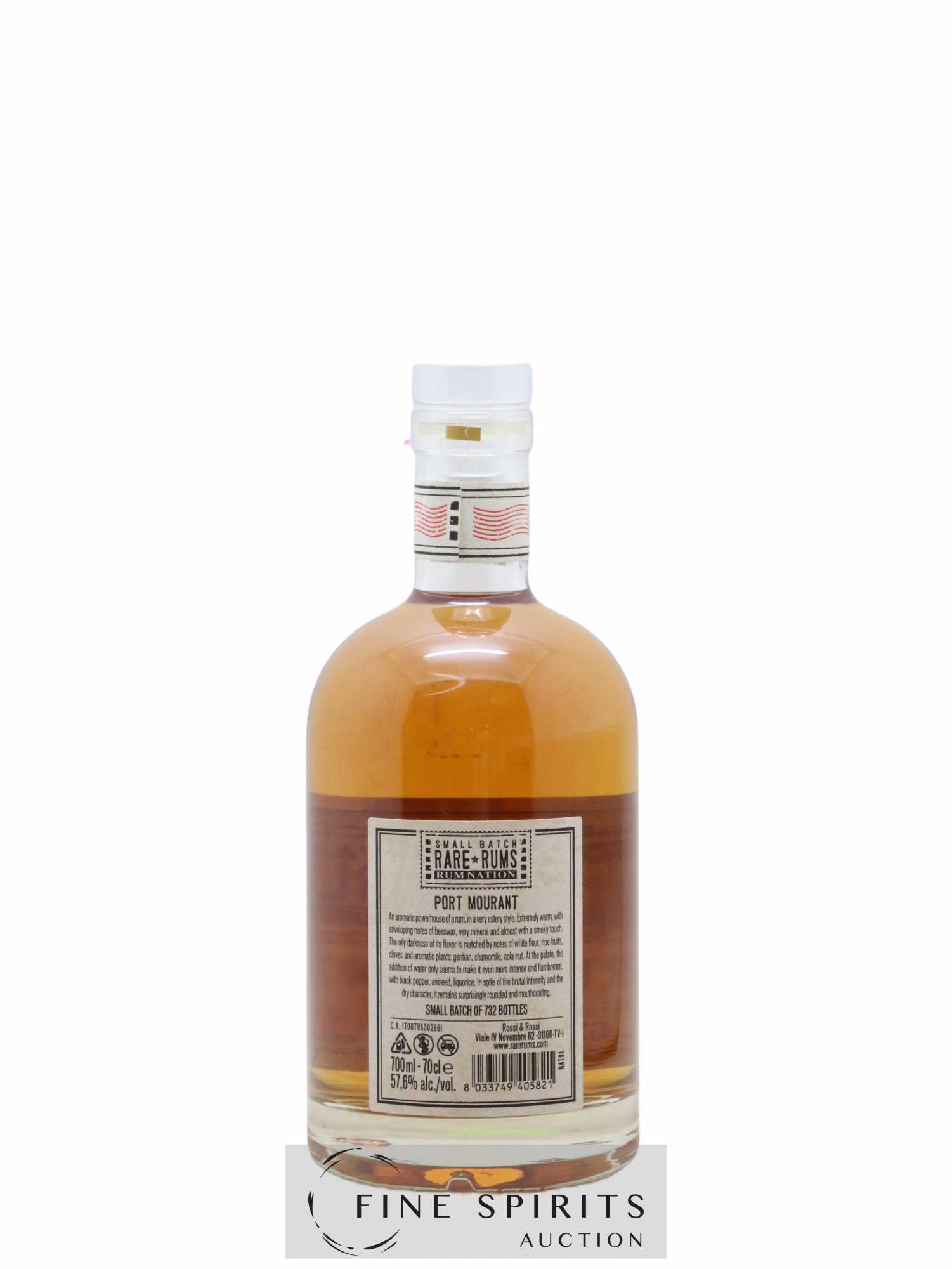 Port Mourant 2001 Rum Nation Casks n°17-68-106-113 - One of 732 - bottled 2019 Small Batch - Lot de 1 bouteille - 2