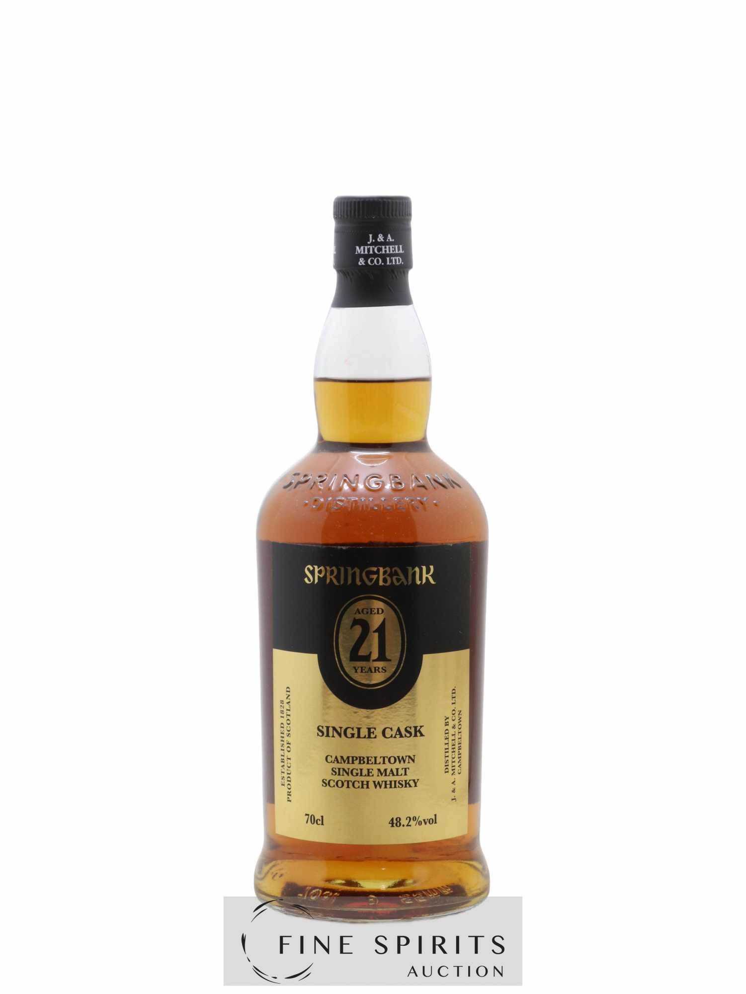 Springbank 21 years Of. Single Cask One of 336 Dugas Exclusivité - Lot de 1 bouteille - 1