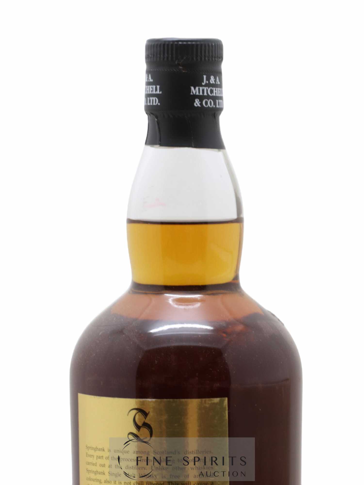 Springbank 21 years Of. Single Cask One of 336 Dugas Exclusivité - Lot de 1 bouteille - 3