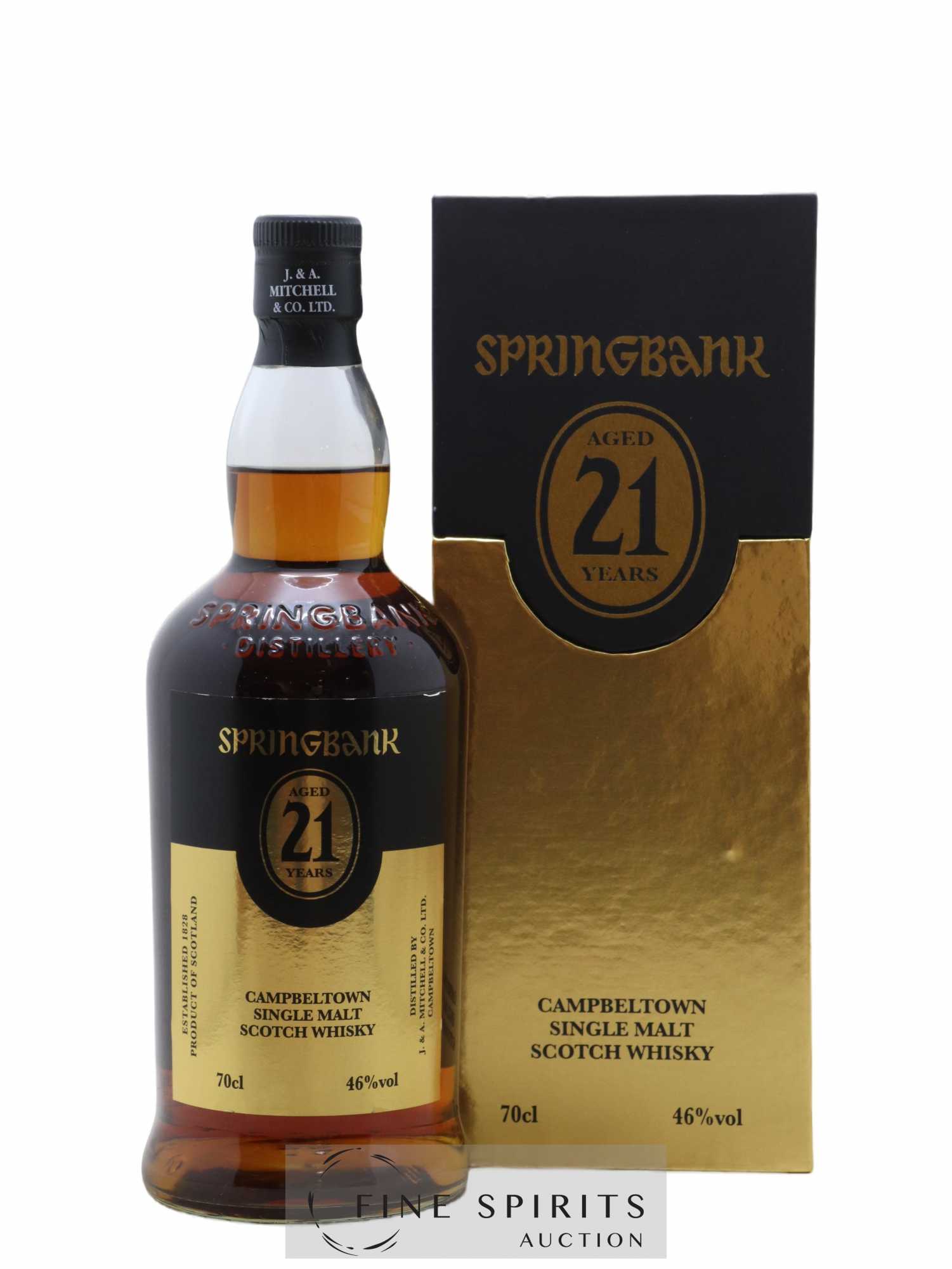 Springbank 21 years Of. - Posten von 1 Flasche - 0