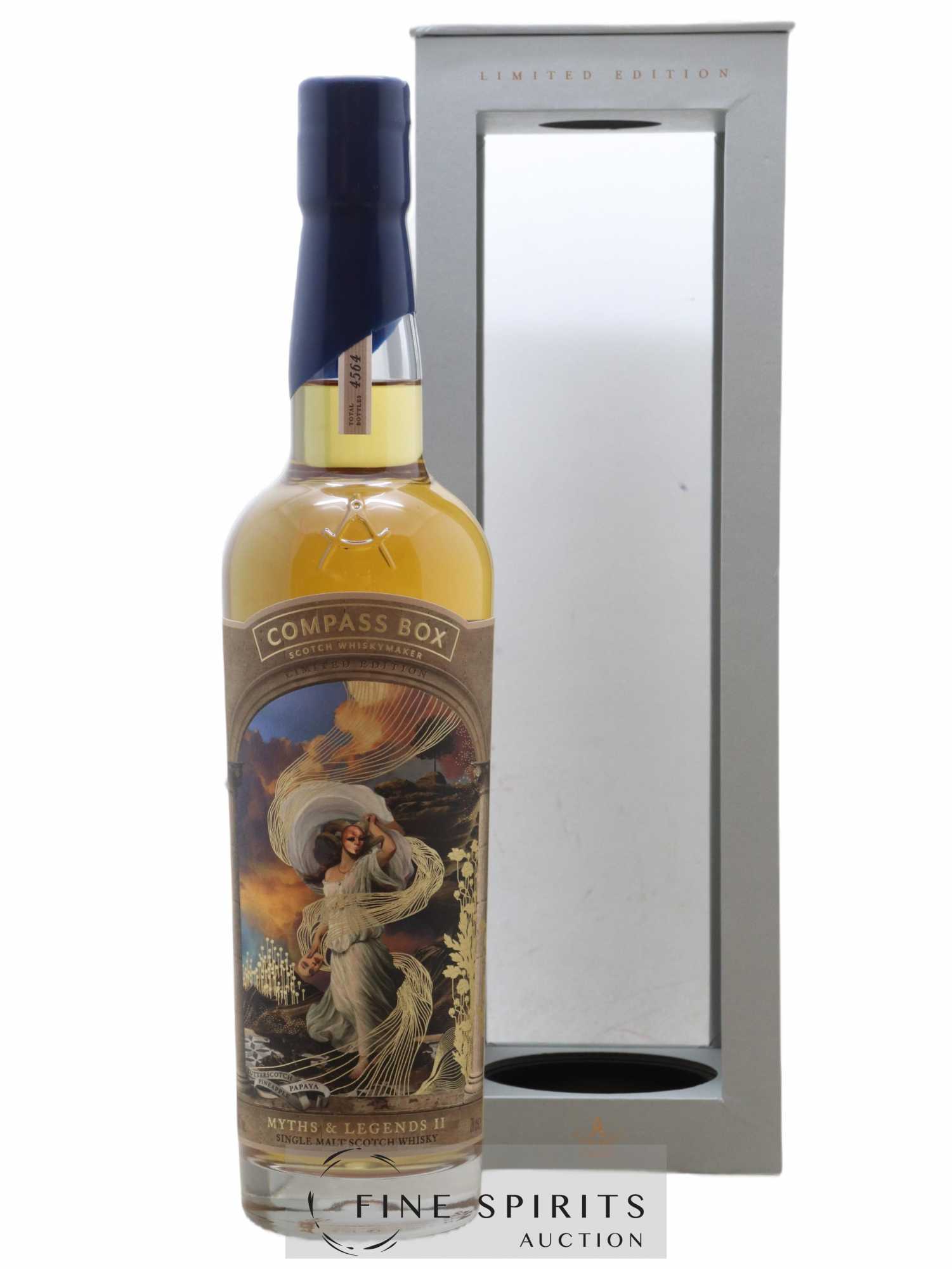Myths & Legends II Compass Box One of 4564 - bottled 2019 Limited Edition - Posten von 1 Flasche - 0
