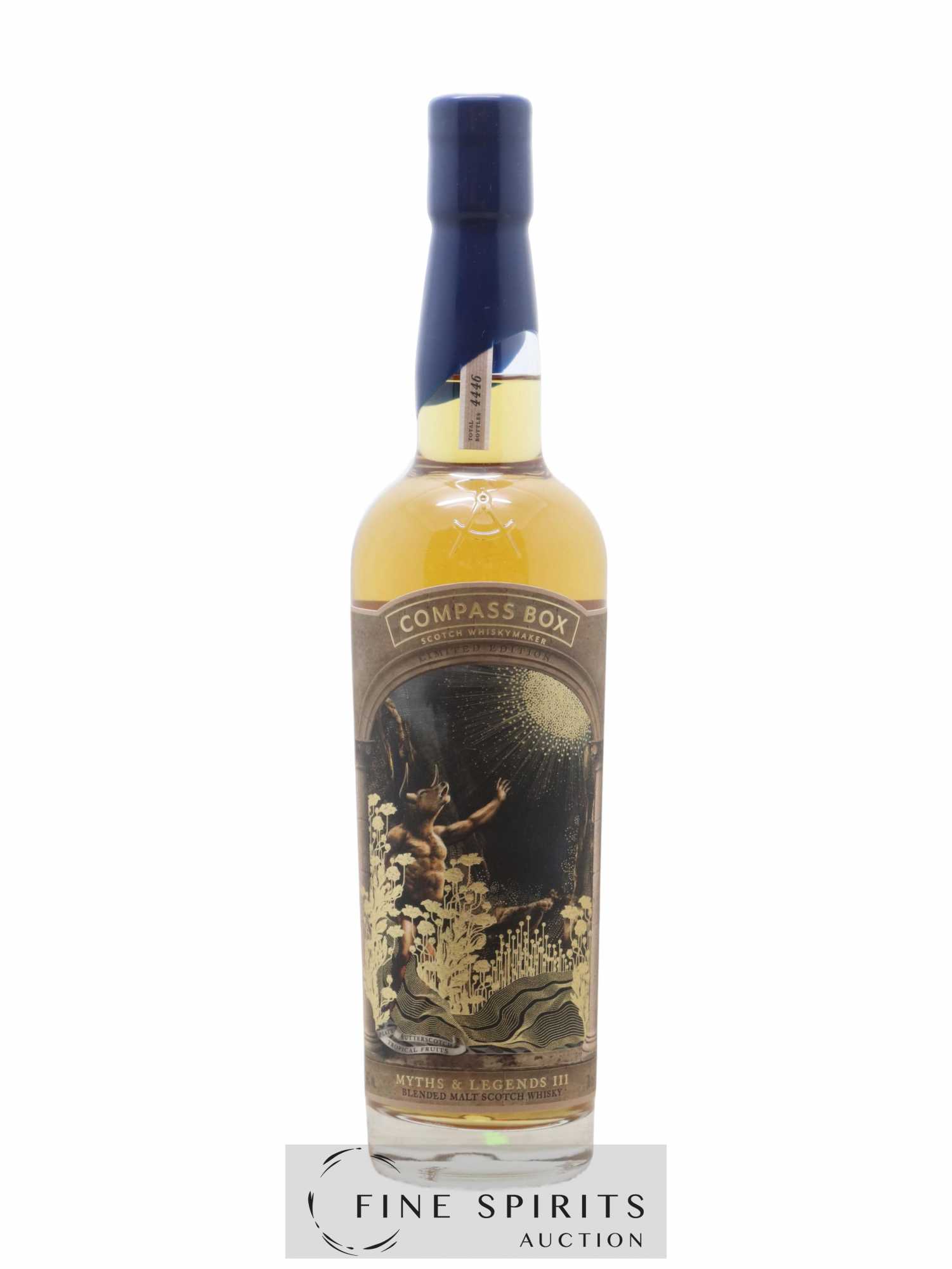 Myths & Legends III Compass Box One of 4446 - bottled 2019 Limited Edition - Lot de 1 bouteille - 1