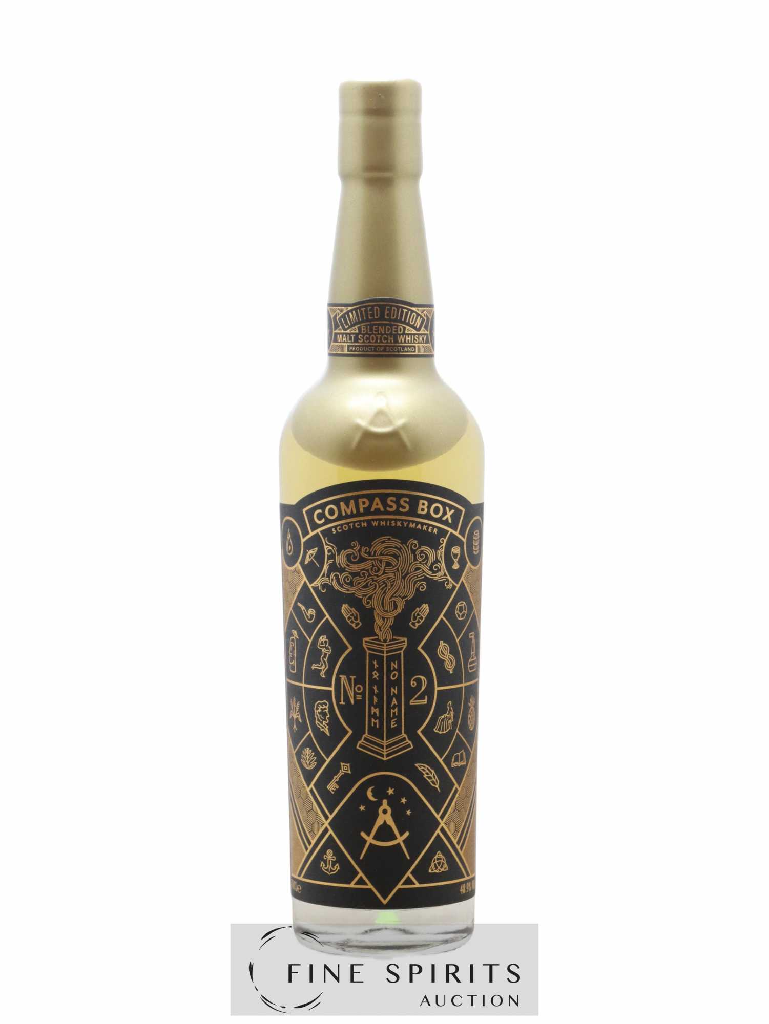 No Name n°2 Compass Box One of 8802 - bottled 2019 Limited Edition - Lot de 1 bouteille - 1