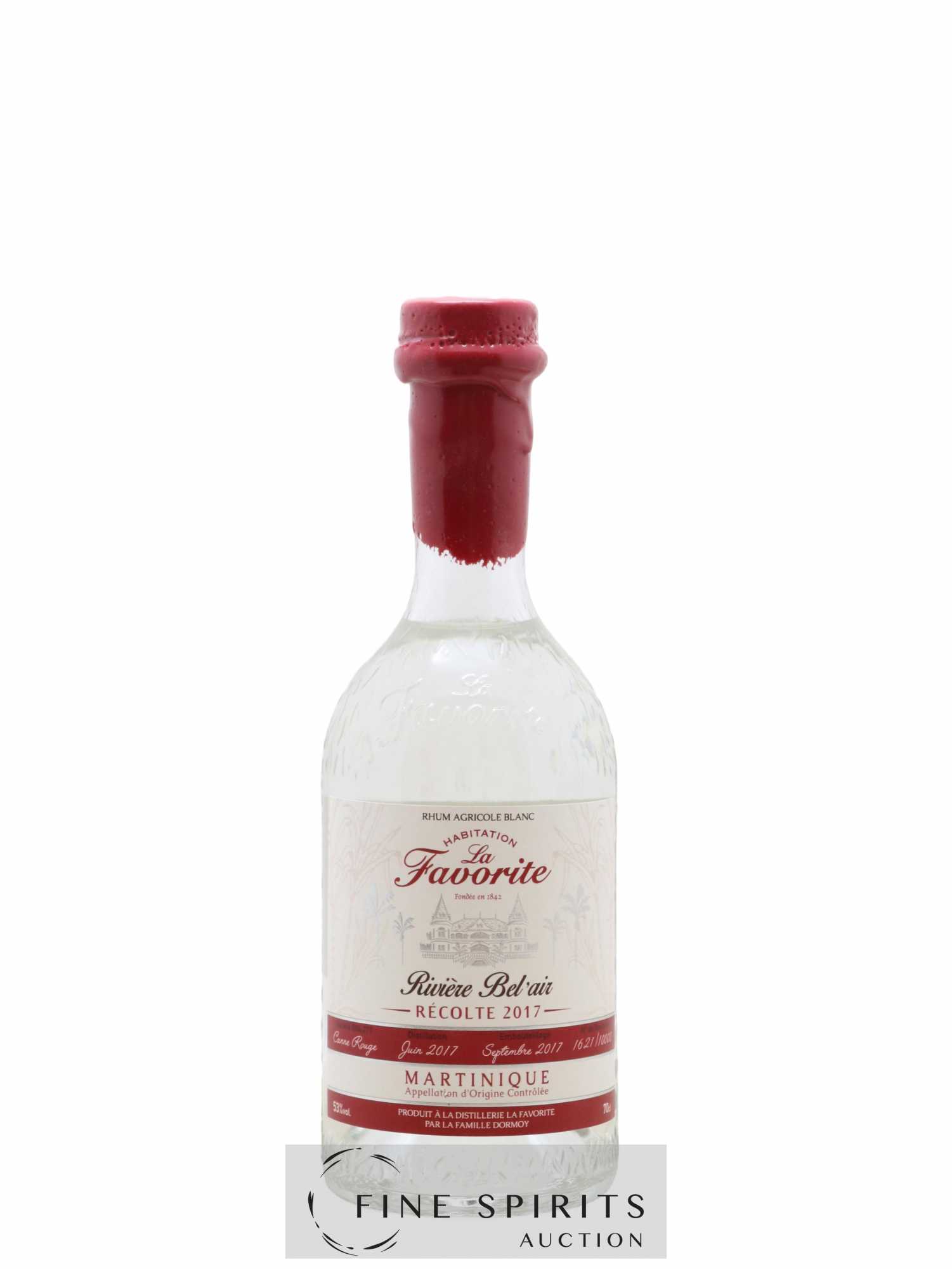 La Favorite 2017 Of. Rivière Bel'Air One of 10000 - bottled 2017 - Lot de 1 bouteille - 1