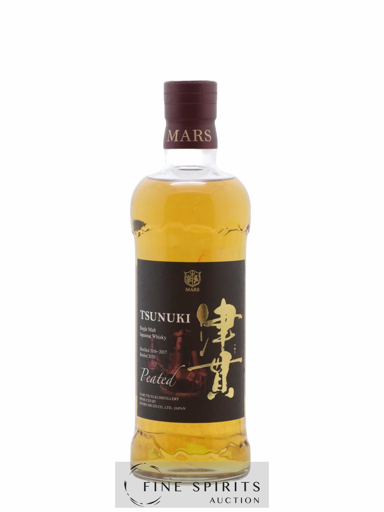 Tsunuki Of. 2016-2017 - Peated bottled 2020 - Lot de 1 bouteille - 1