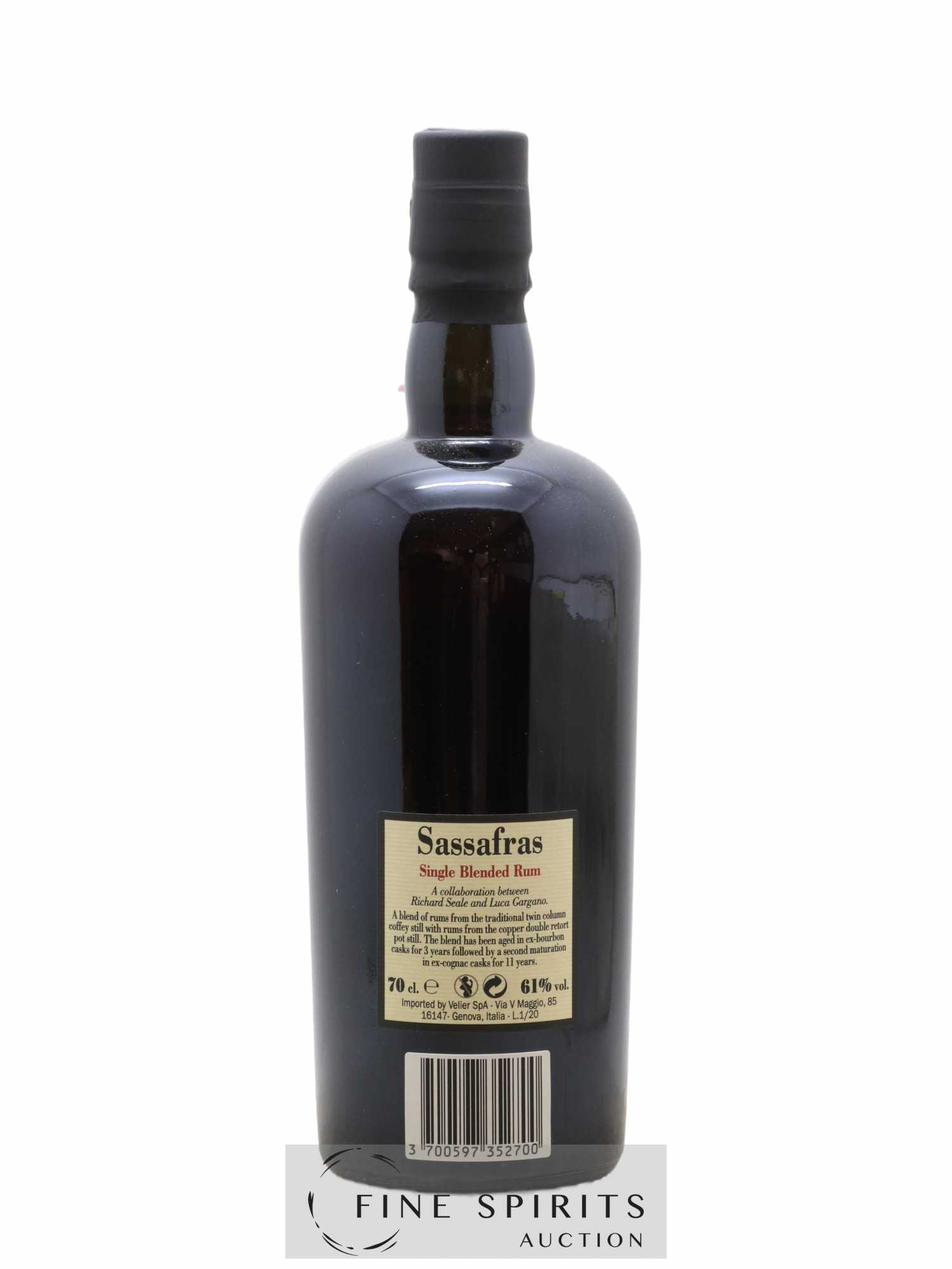 Foursquare Of. Sassafras Barrel Proof - One of 6000 - bottled 2020 Double Maturation - Lot de 1 bouteille - 2