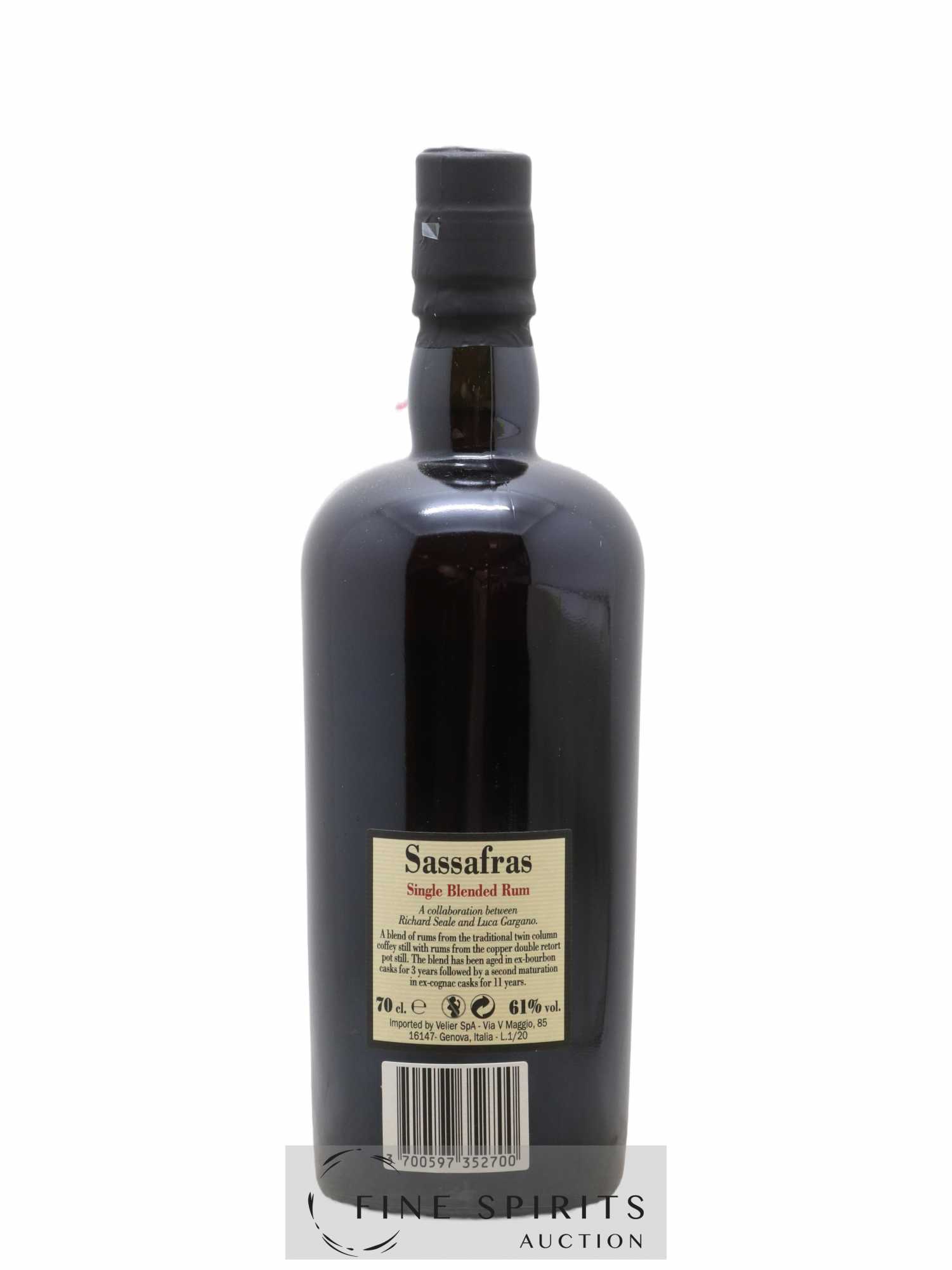 Foursquare Of. Sassafras Barrel Proof - One of 6000 - bottled 2020 Double Maturation - Lot of 1 bottle - 2