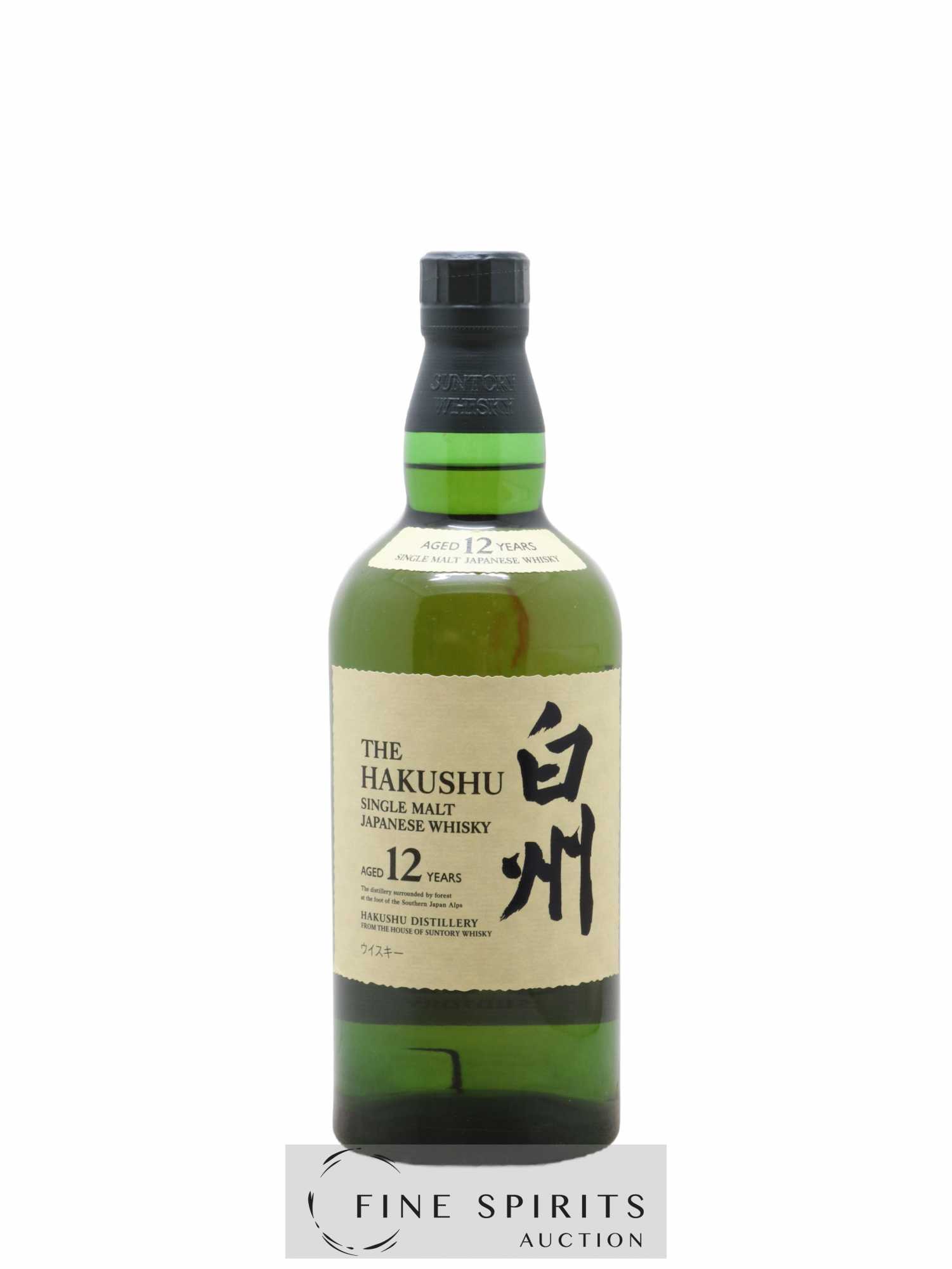Hakushu 12 years Of. - Lot de 1 bouteille - 1