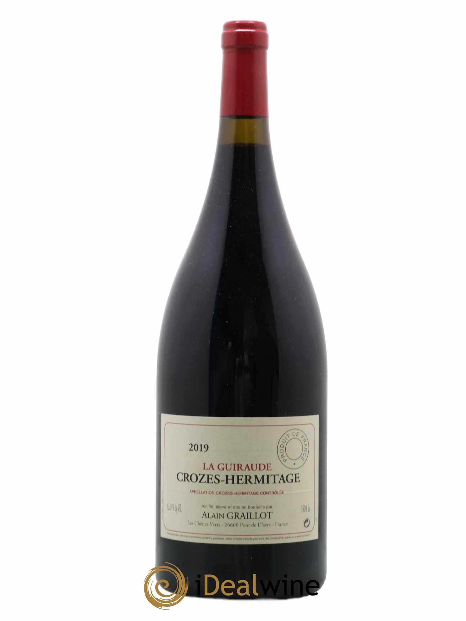 Crozes-Hermitage La Guiraude Domaine Graillot 2019 - Lot de 1 magnum - 0