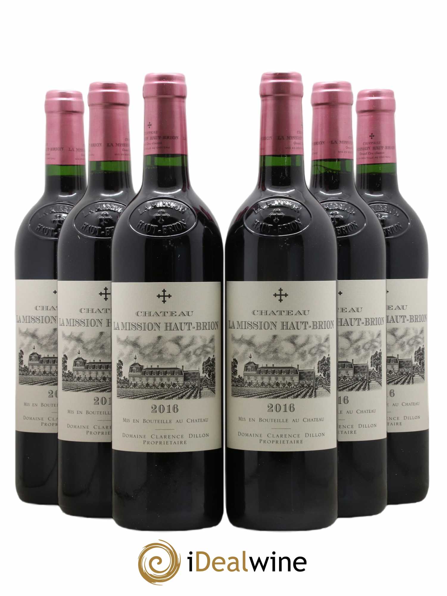 Château la Mission Haut-Brion Cru Classé de Graves 2016 - Lot de 6 bouteilles - 0