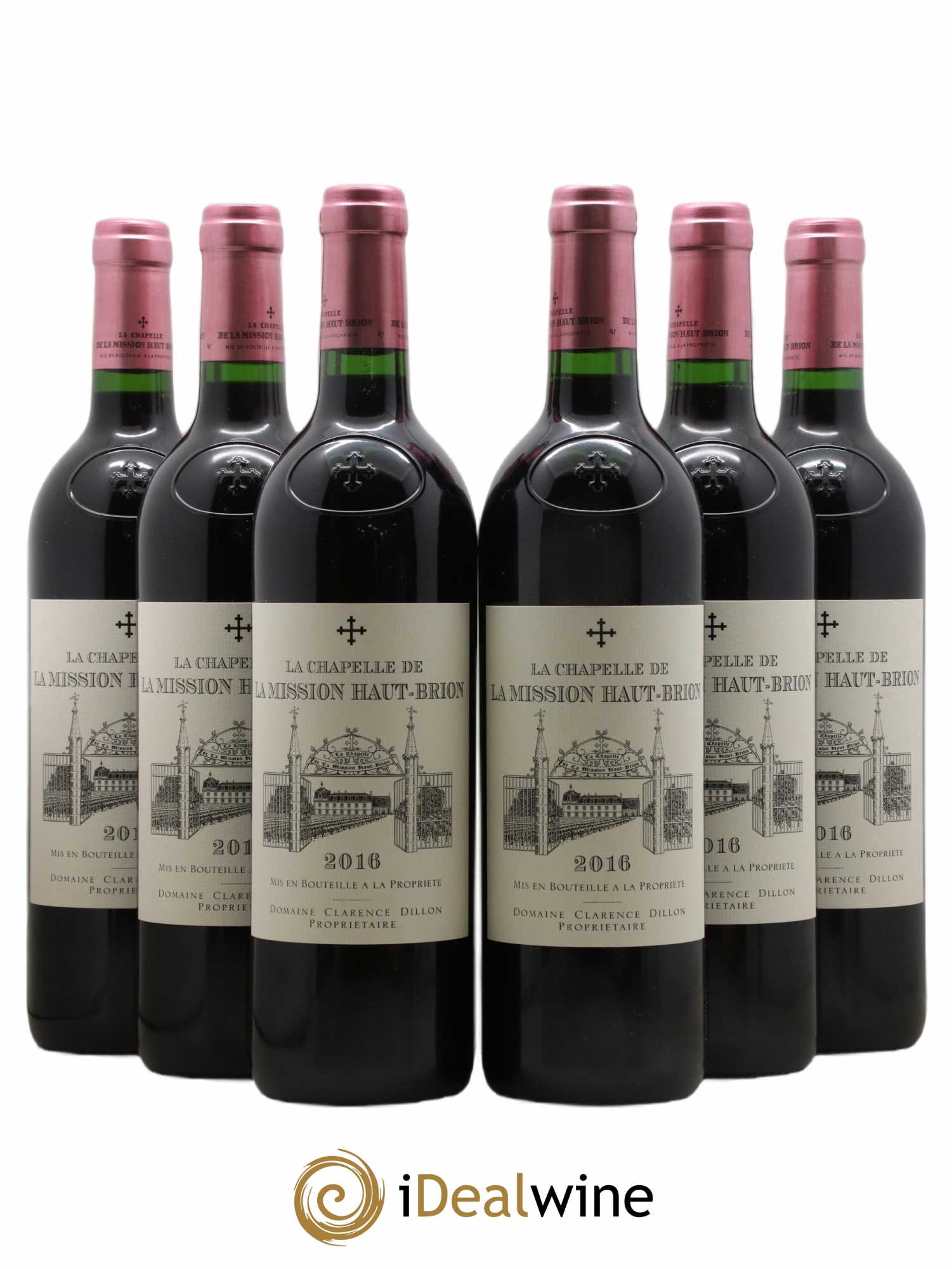 La Chapelle de La Mission Haut-Brion Second Vin 2016 - Lot de 6 bouteilles - 0