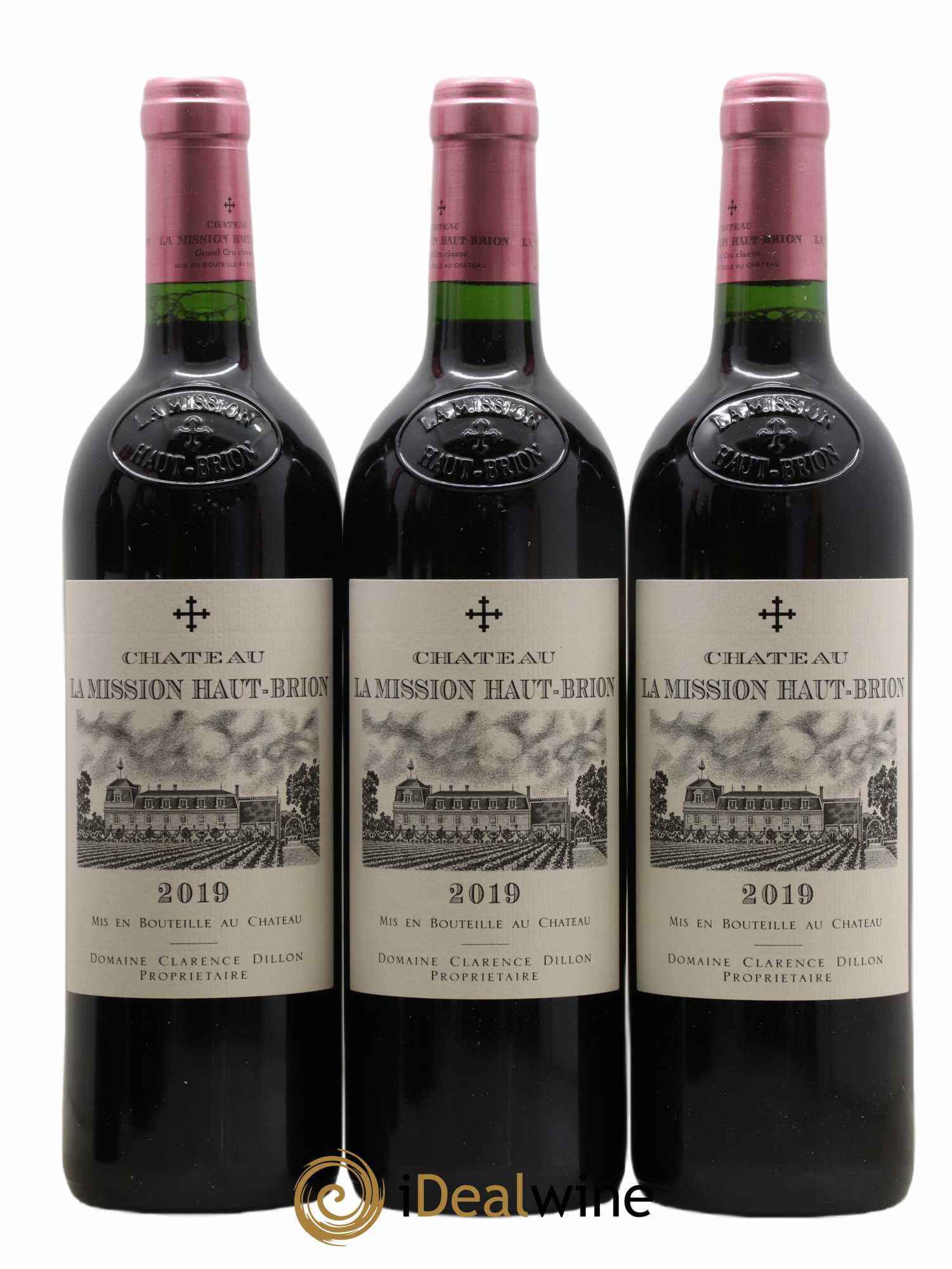 Château la Mission Haut-Brion Cru Classé de Graves 2019 - Lot de 6 bouteilles - 1