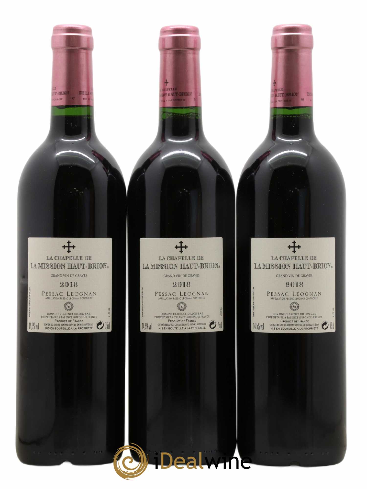 La Chapelle de La Mission Haut-Brion Second Vin 2018 - Lot de 6 bouteilles - 2