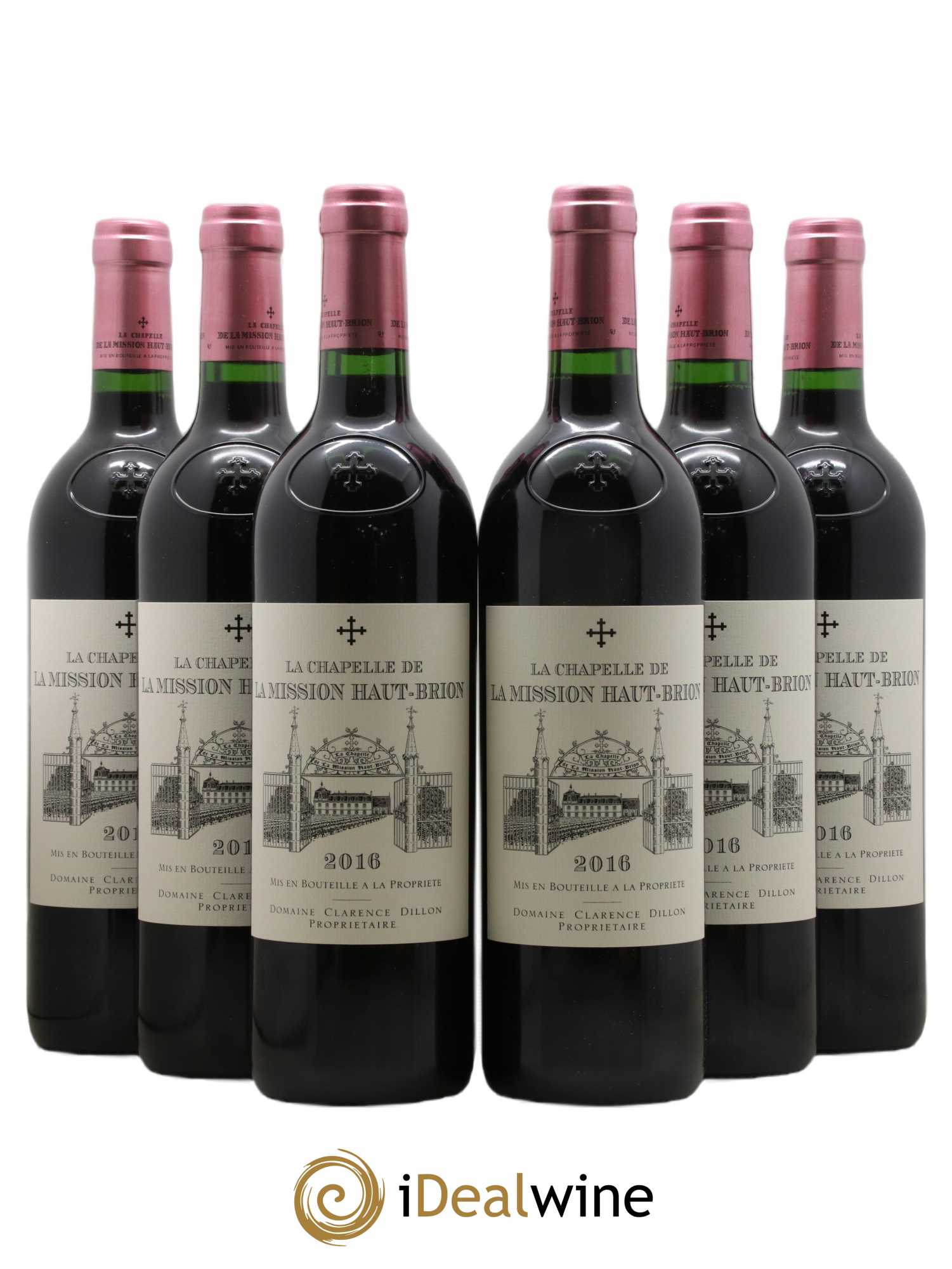 La Chapelle de La Mission Haut-Brion Second Vin 2016 - Lot de 6 bouteilles - 0