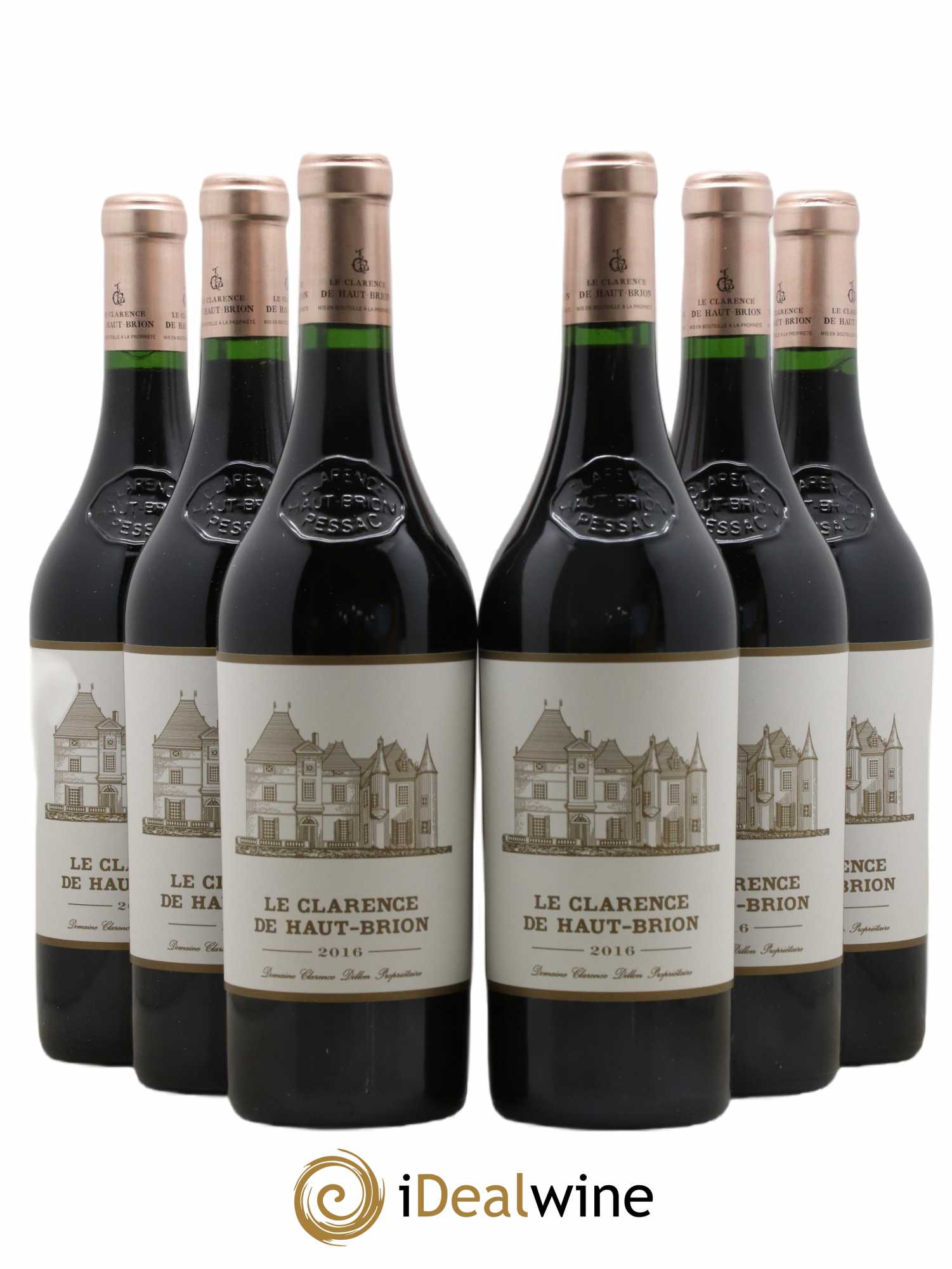 Clarence (Bahans) de Haut-Brion Second Vin 2016 - Lot de 6 bouteilles - 0