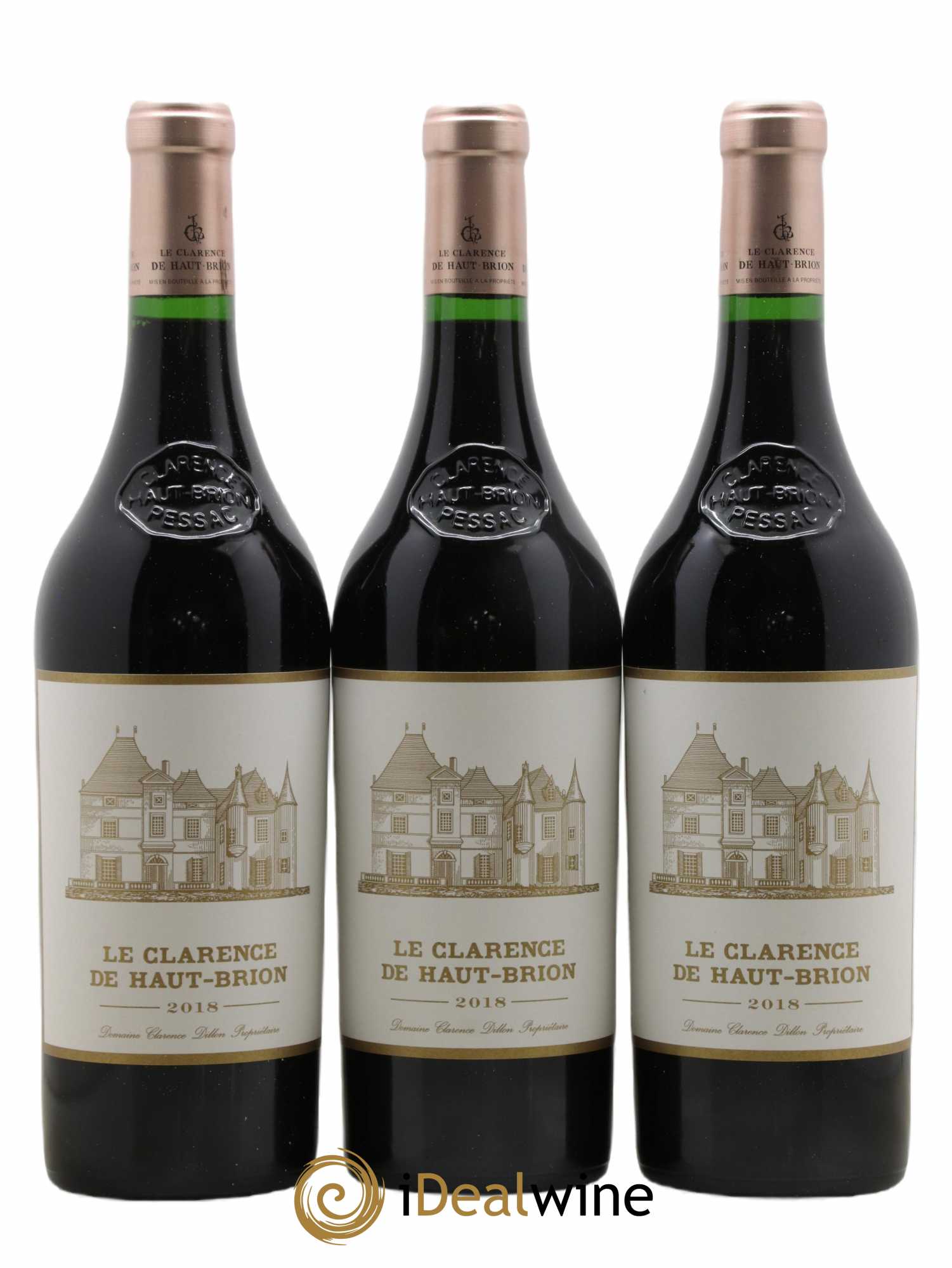 Clarence (Bahans) de Haut-Brion Second Vin 2018 - Lot de 6 bouteilles - 1