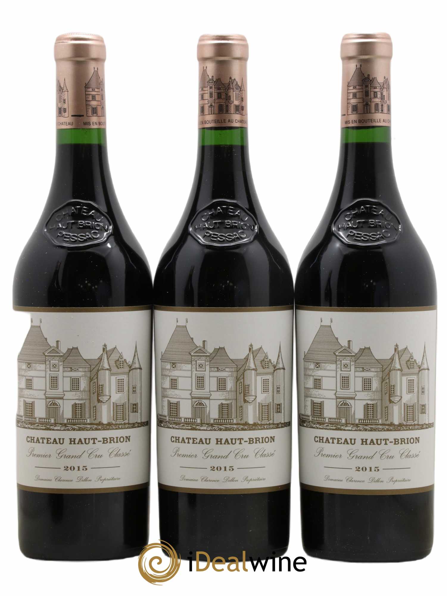 Château Haut Brion 1er Grand Cru Classé 2015 - Lot de 6 bouteilles - 1