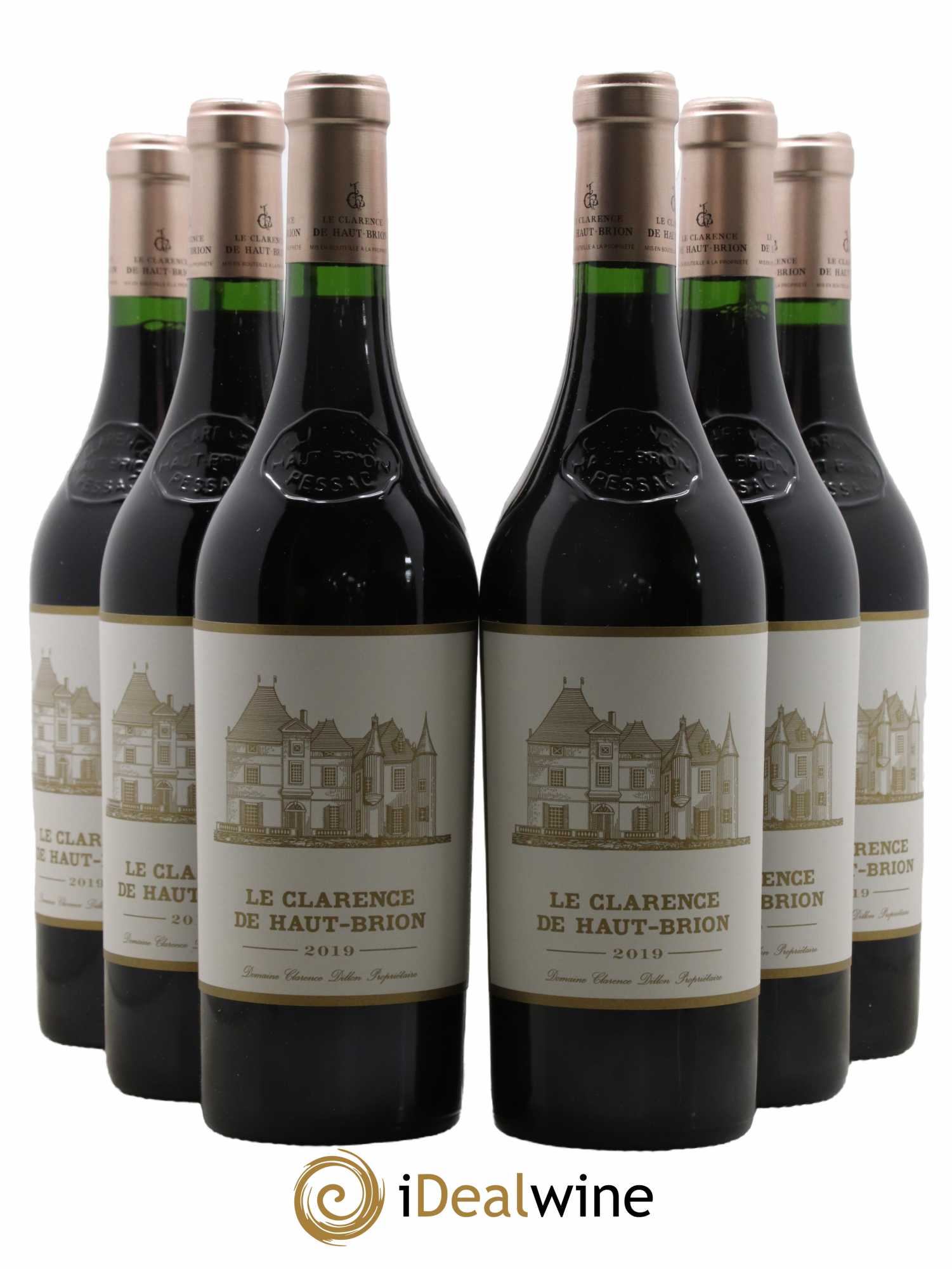 Clarence (Bahans) de Haut-Brion Second Vin 2019 - Lot de 6 bouteilles - 0