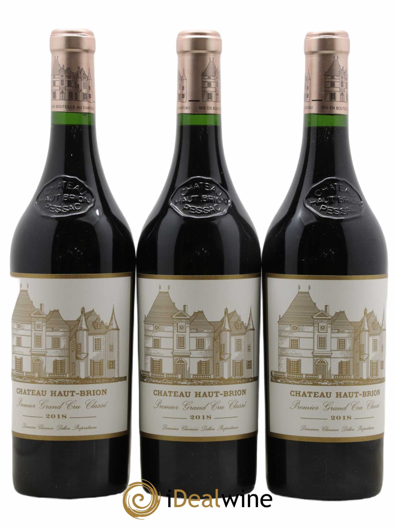 Château Haut Brion 1er Grand Cru Classé 2018 - Lot de 6 bouteilles - 1