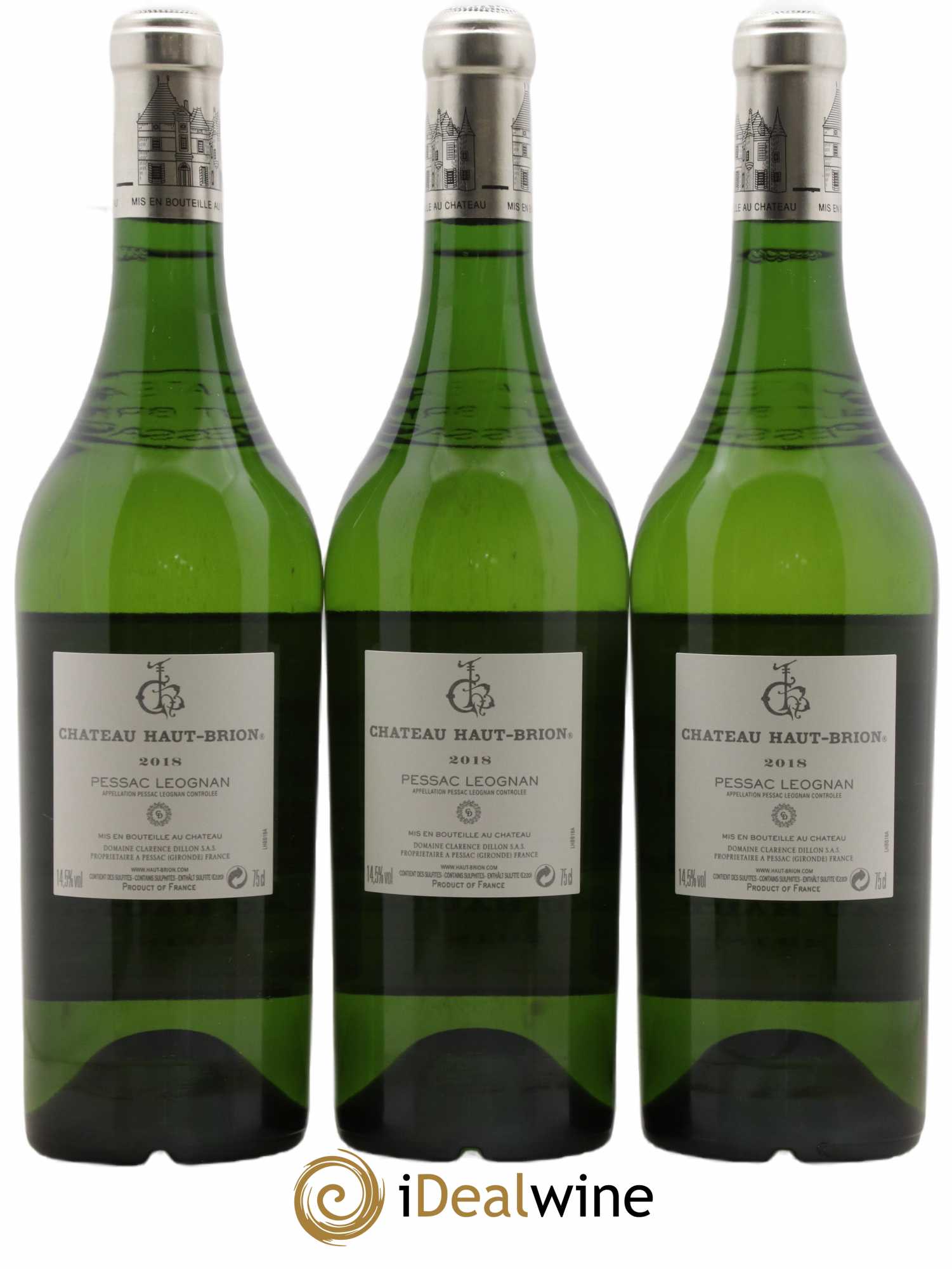Château Haut Brion 2018 - Lot de 6 bouteilles - 2