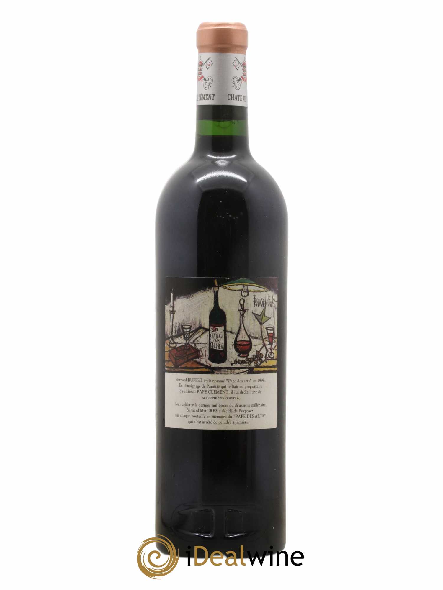 Château Pape Clément Cru Classé de Graves 2000 - Lot de 1 bouteille - 1