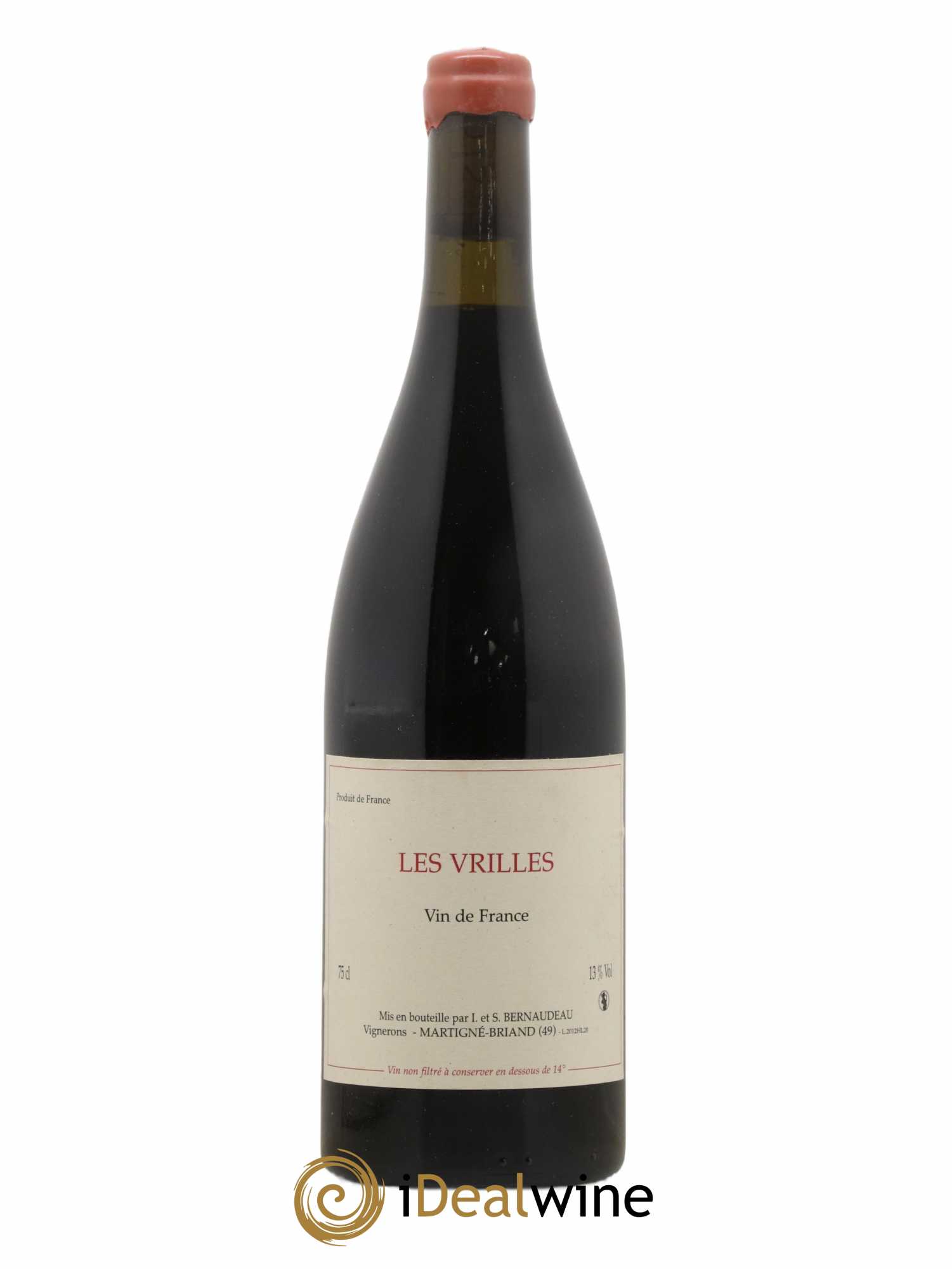 Vin de France Les Vrilles Stéphane Bernaudeau (Domaine) 2012 - Lot de 2 bouteilles - 0
