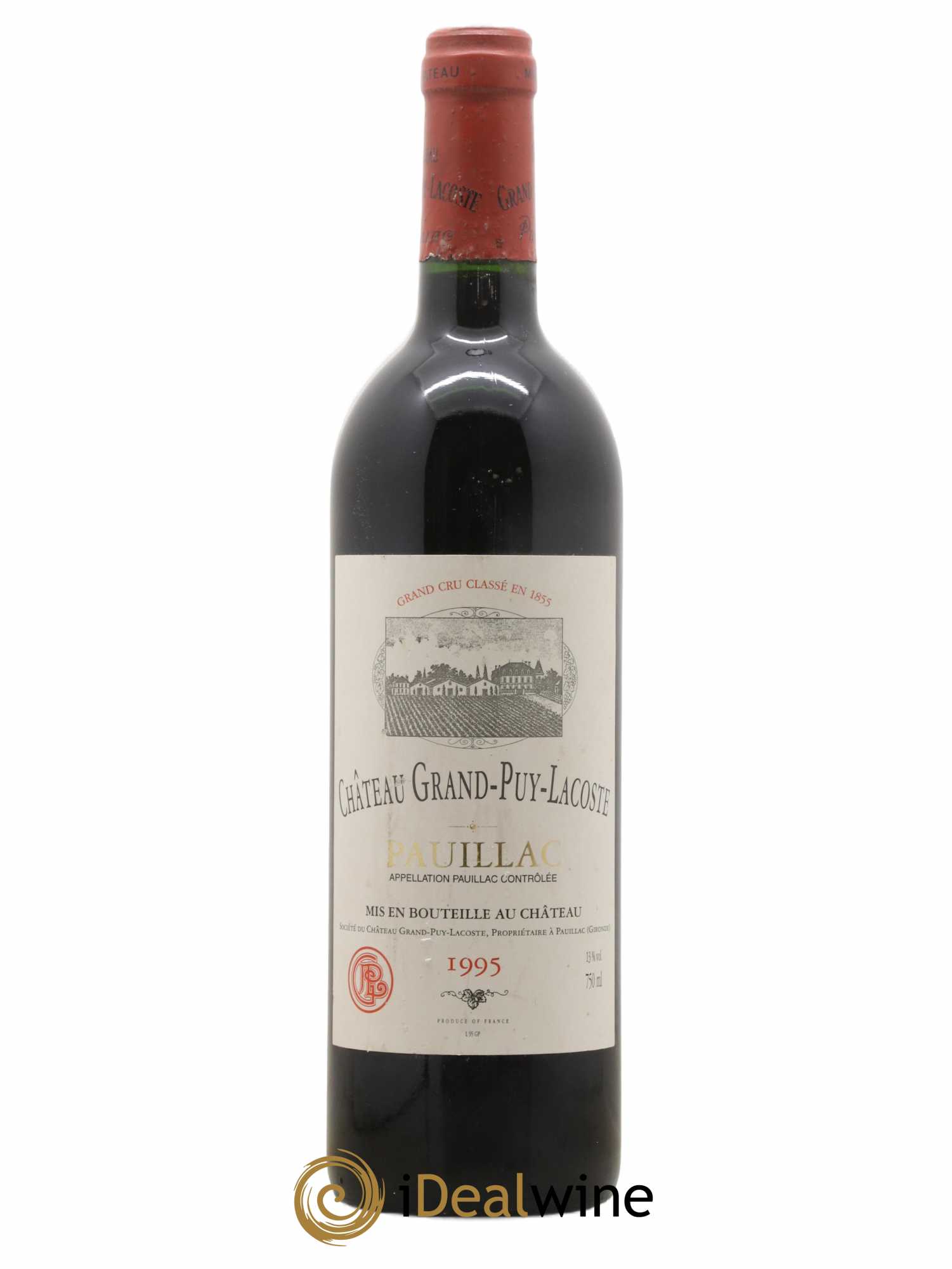 Château Grand Puy Lacoste 5ème Grand Cru Classé 1995 - Lot de 1 bouteille - 0