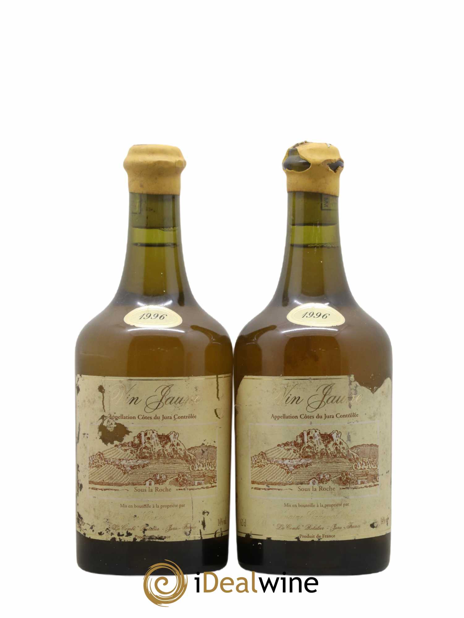 Côtes du Jura Vin Jaune Jean-François Ganevat (Domaine) 1996 - Lot de 2 bouteilles - 0
